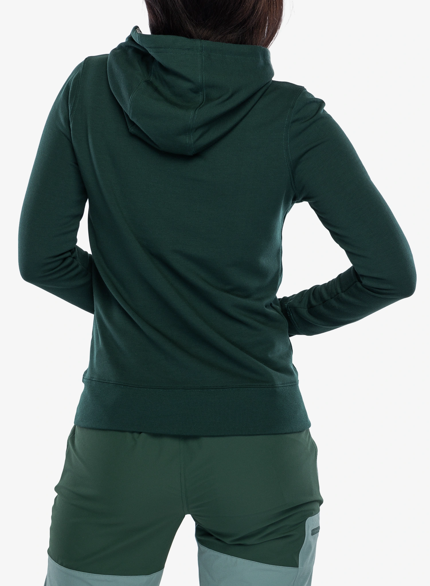 Кофта з каптуром жіноча Viking Panaka Hoodie Bamboo - green