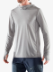 Кофта з каптуром Fjallraven Abisko Sun-hoodie - shark grey
