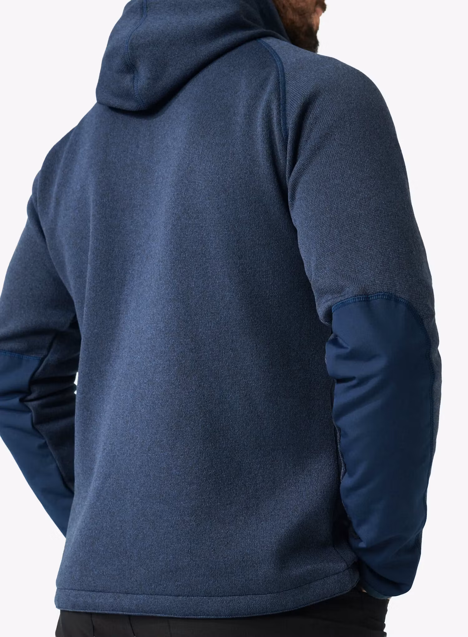 Кофта з каптуром Fjallraven Ovik Fleece Hoodie - navy