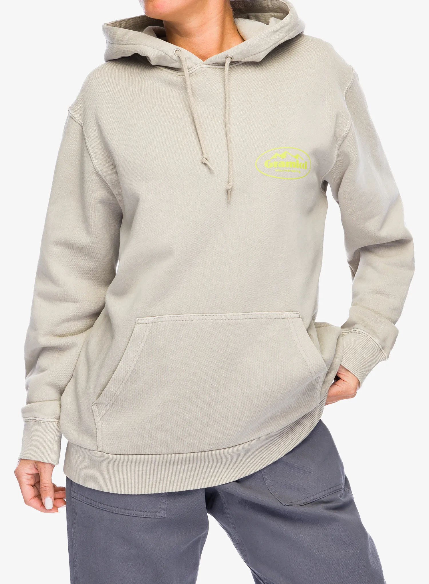 Кофта з каптуром Gramicci Mountaineering Hooded Sweatshirt - pigment oat