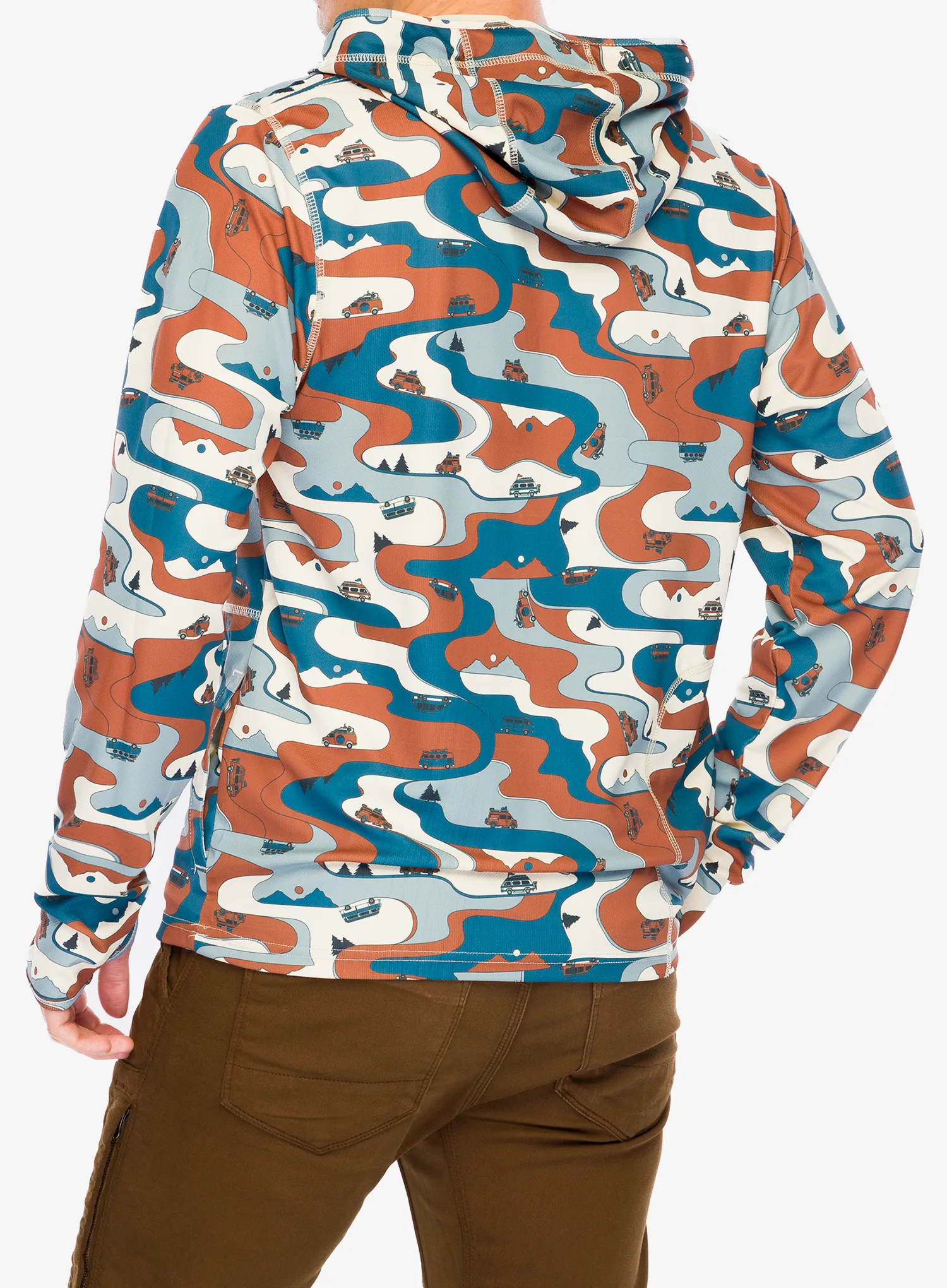 Кофта з каптуром Kavu Sol Hoodie - dream van blues