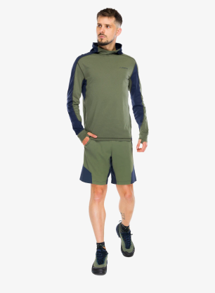 Кофта з каптуром La Sportiva Cloud Shadow Sun Hoody - cypress/night sky