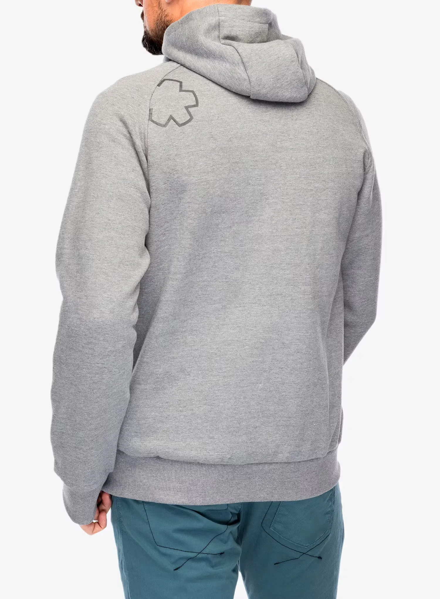 Кофта з каптуром Ocun Hoodie Zipper - grey paloma/excalibur