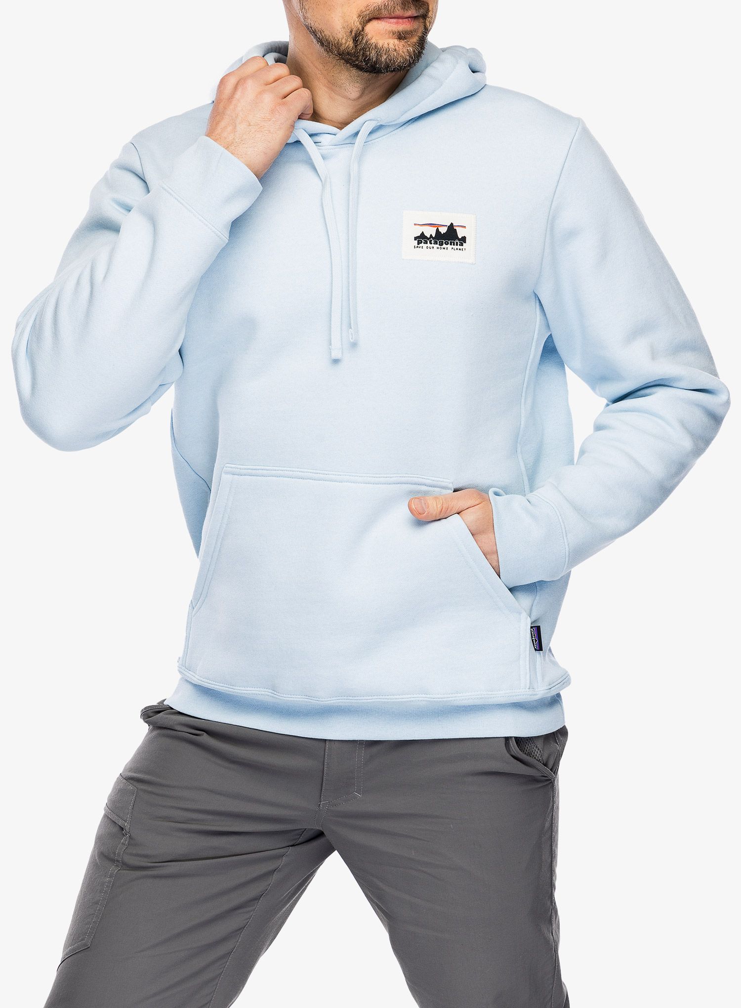 Кофта з каптуром Patagonia 73 Skyline Uprisal Hoody - chilled blue