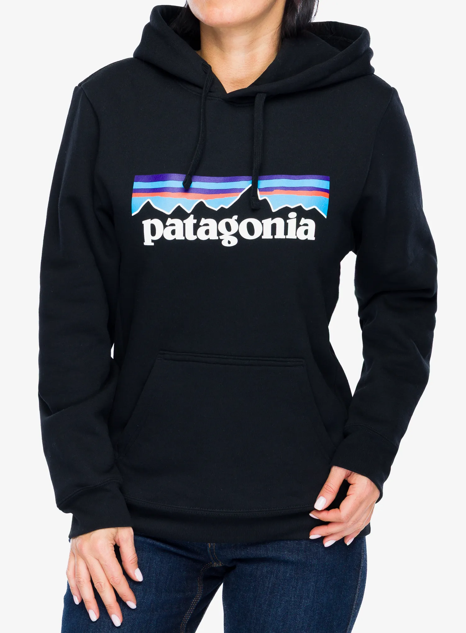 Кофта з каптуром Patagonia P-6 Logo Uprisal Hoody - black