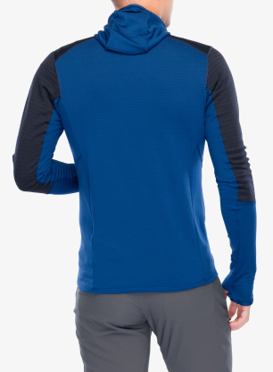 Кофта з каптуром Patagonia R1 P/O Hoody - clement blue
