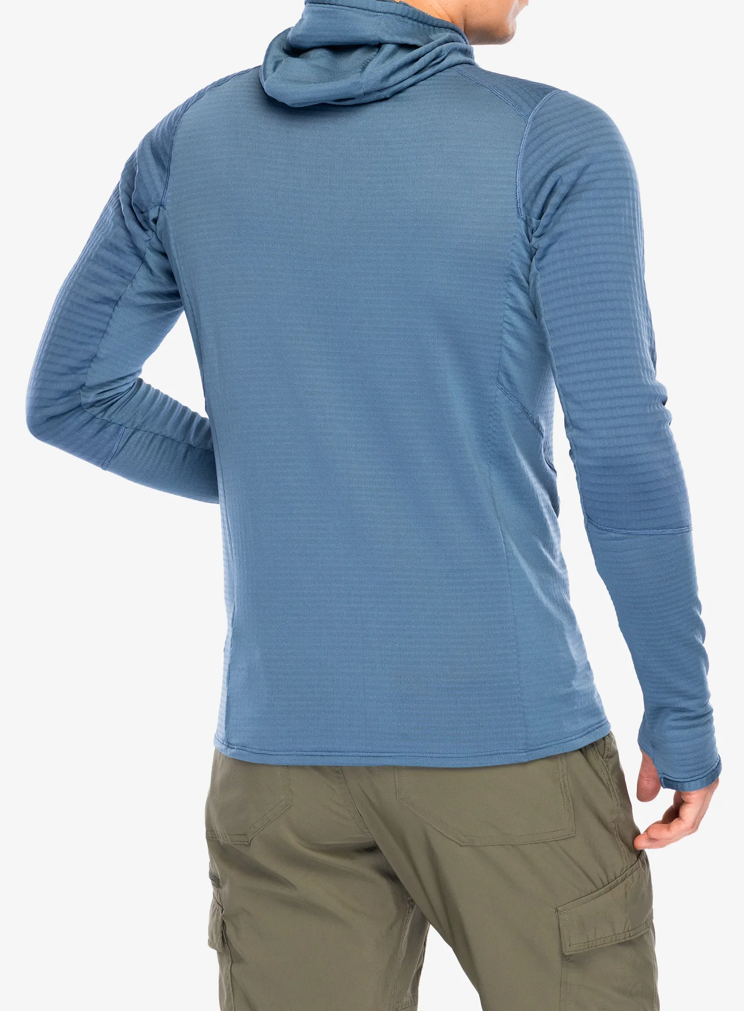 Кофта з каптуром Patagonia R1 P/O Hoody - utility blue