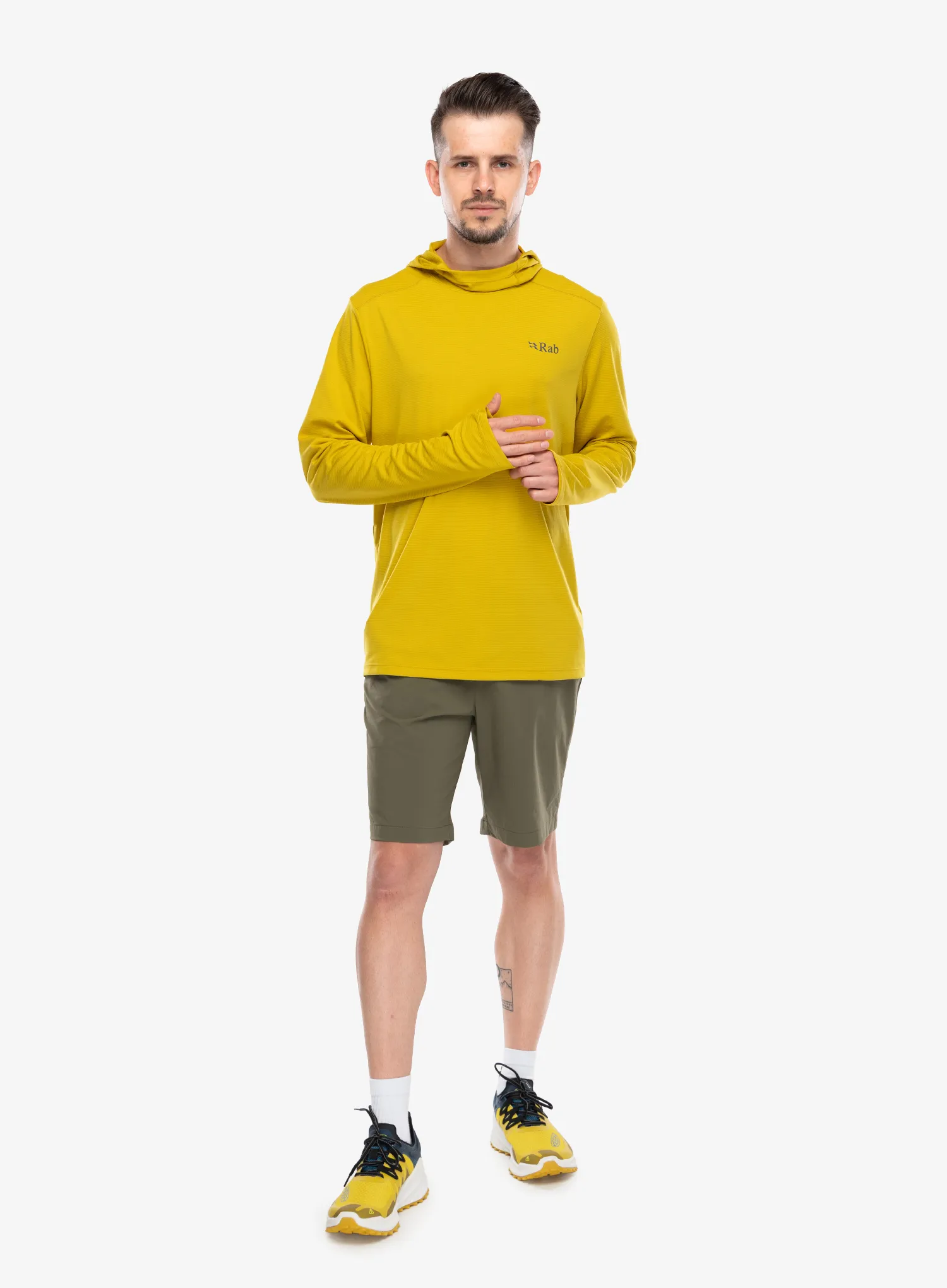 Кофта з каптуром Rab Force Hoody - dark pollen