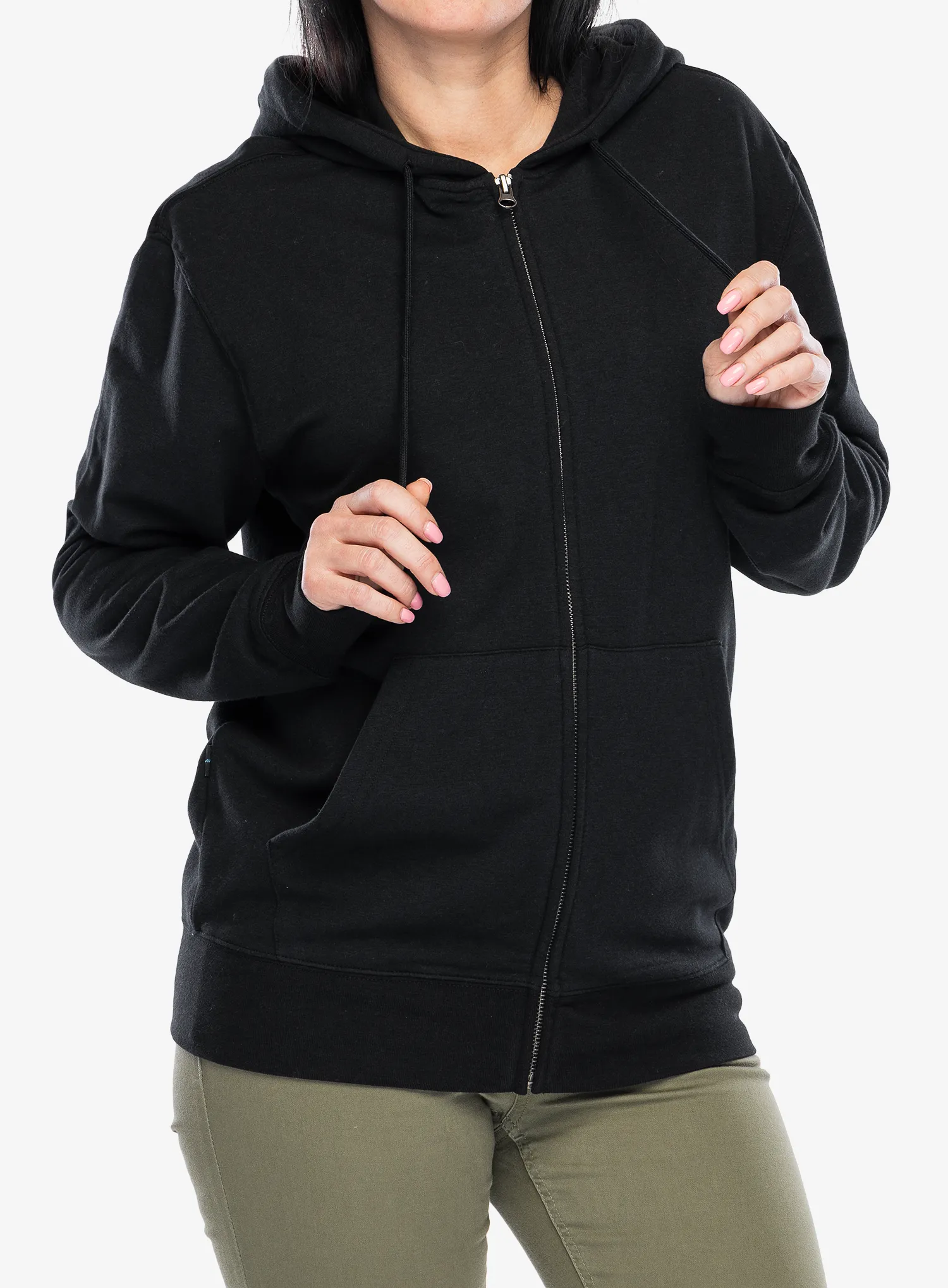 Кофта з каптуром Stance Shelter Zip Hoodie - black