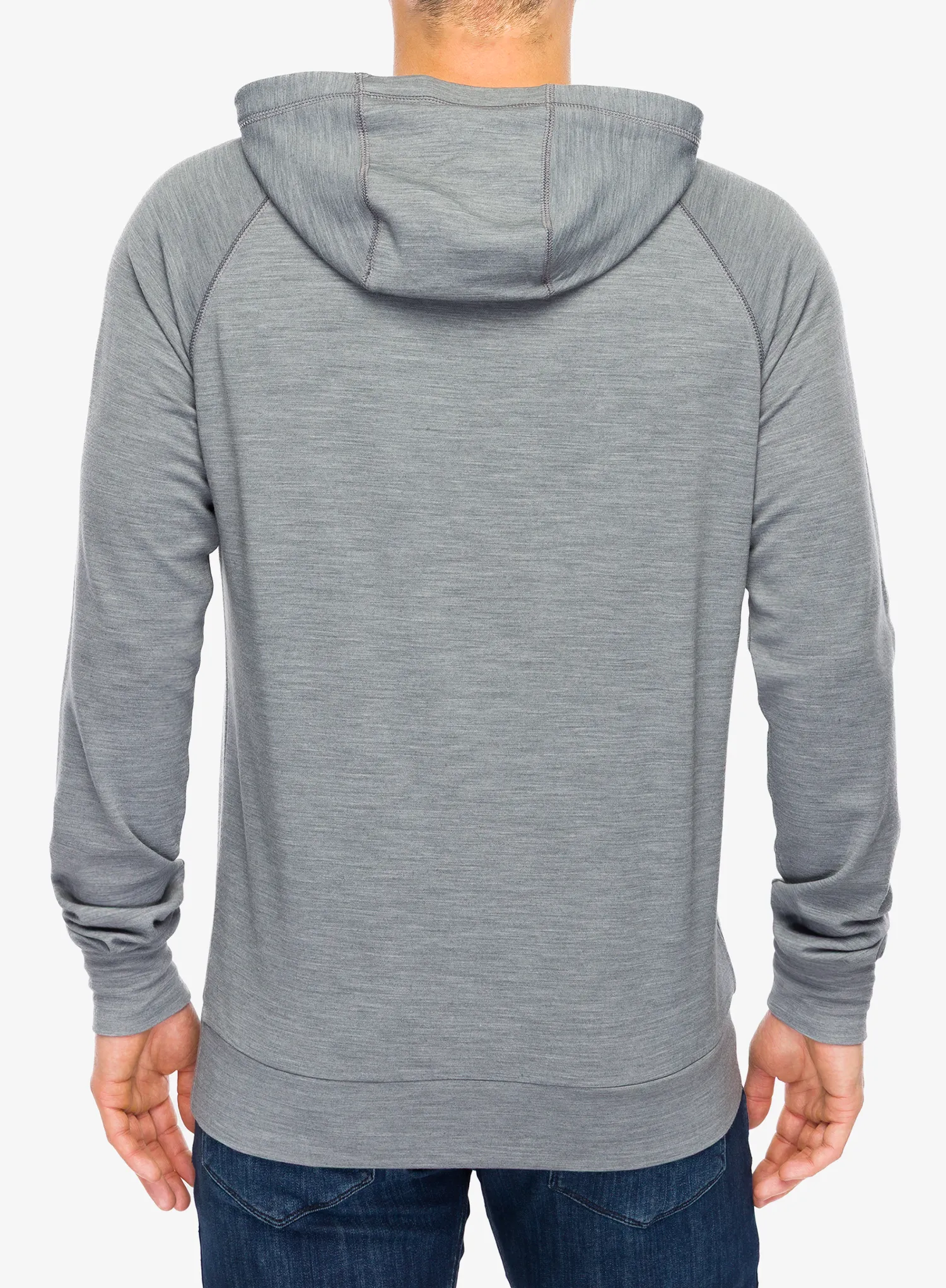 Кофта з каптуром Super.natural Fav Sailor Hoodie - c.grey mel/jet blk/h.risk red