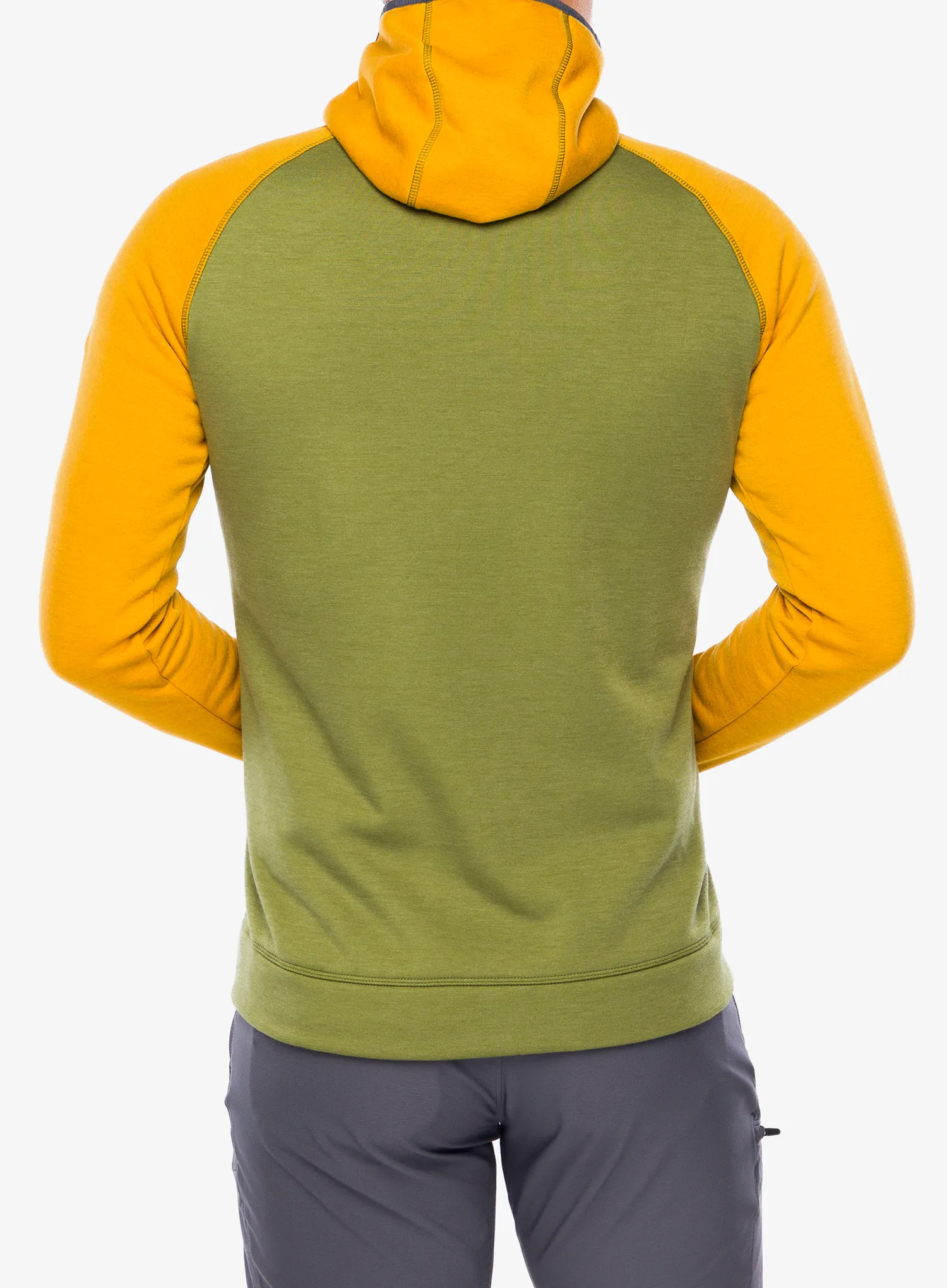 Кофта з каптуром Turbat Peak - yellow/avocado green 