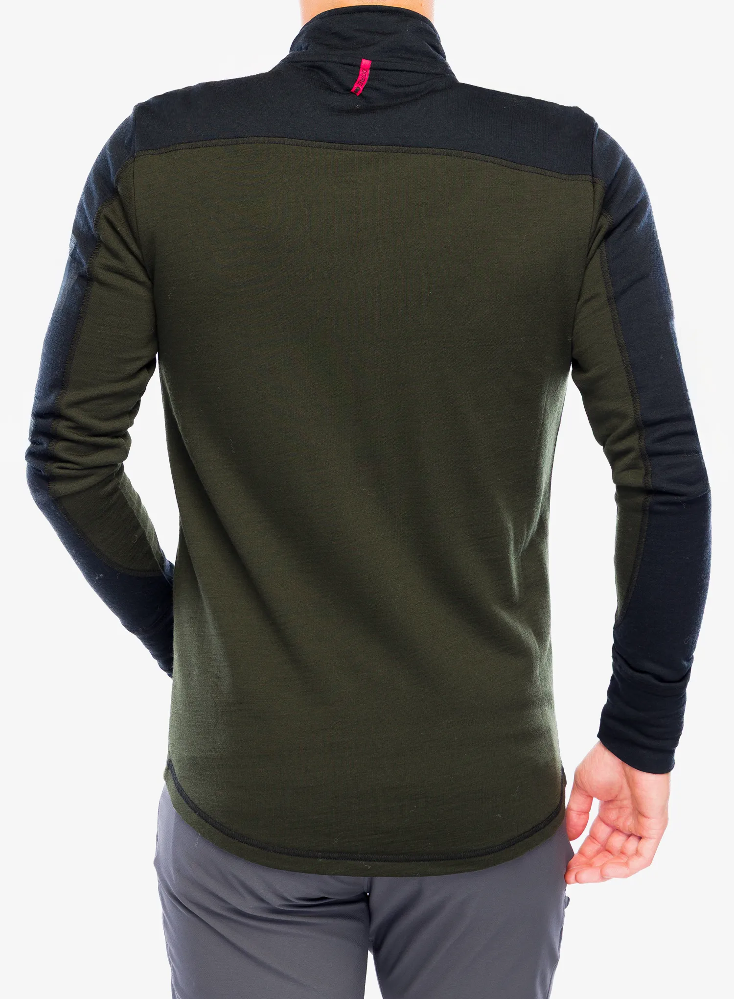 Кофта на блискавці Dovre 100% Merino Wool Zip - green