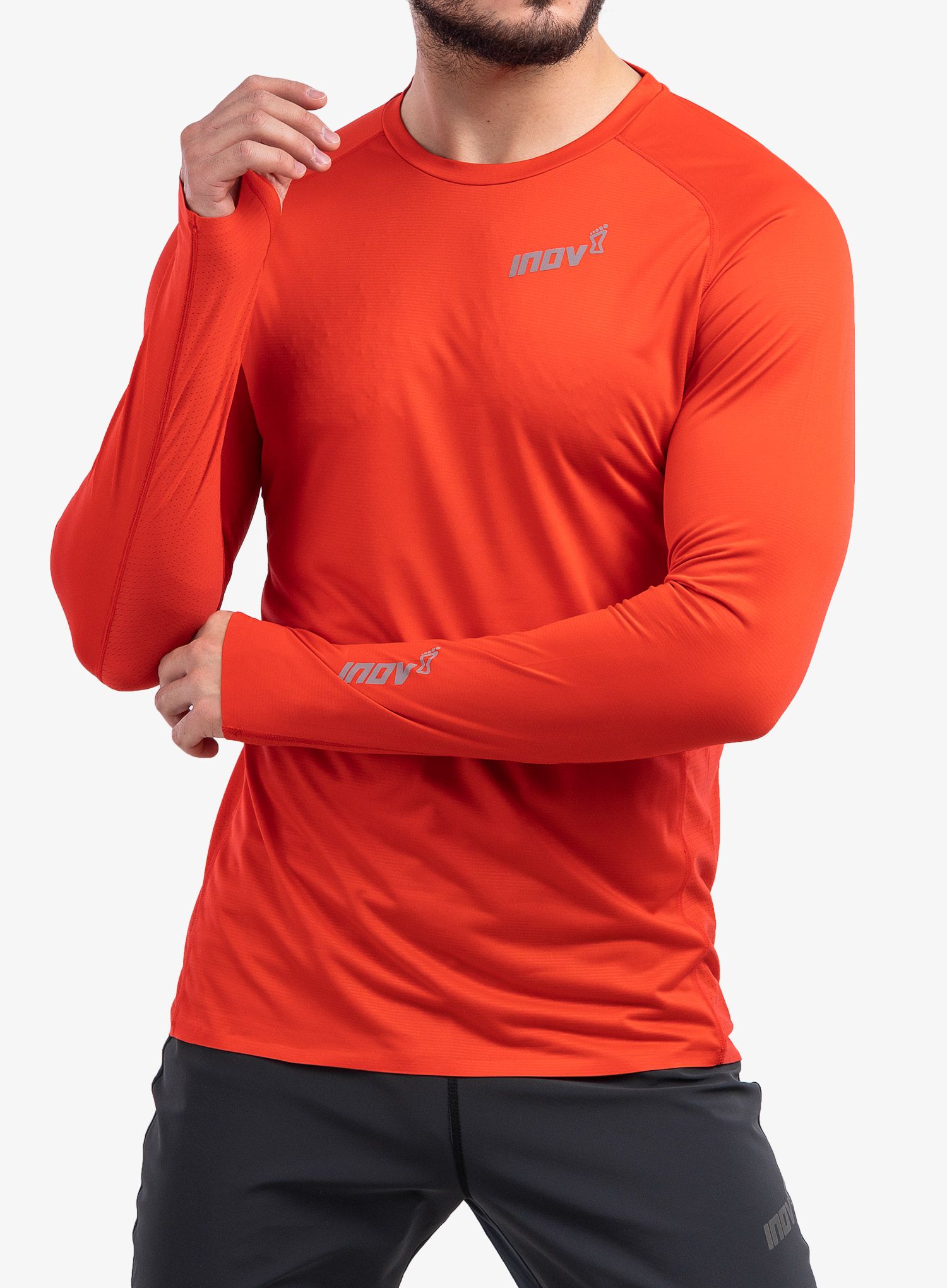 Кофта Inov-8 Base Elite LS - red