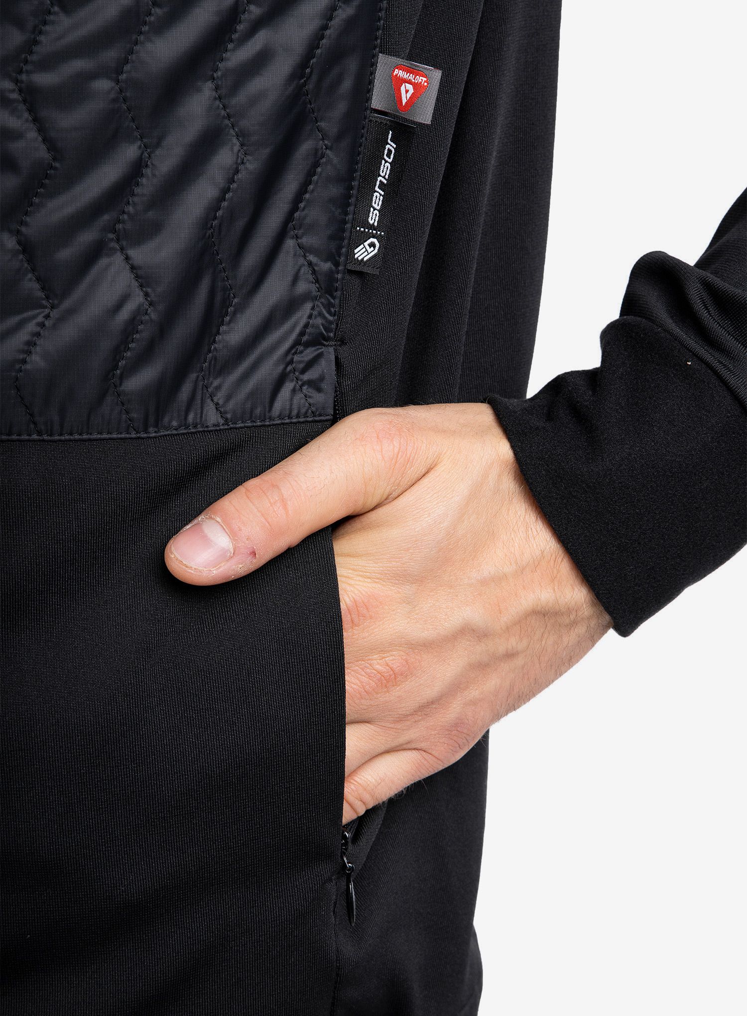 Кофта для бігу Sensor Infinity Zero jacket - black