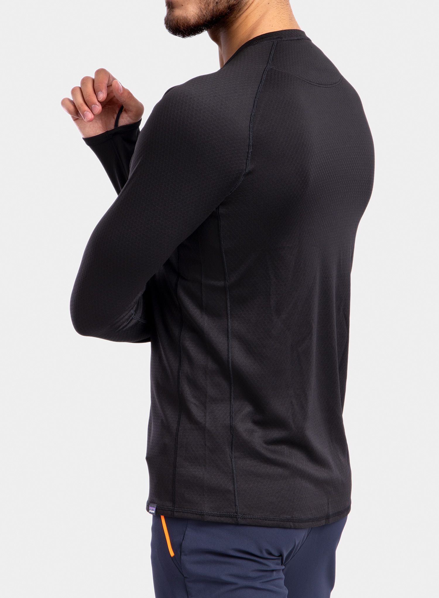 Кофта Patagonia Capilene MW Crew - black