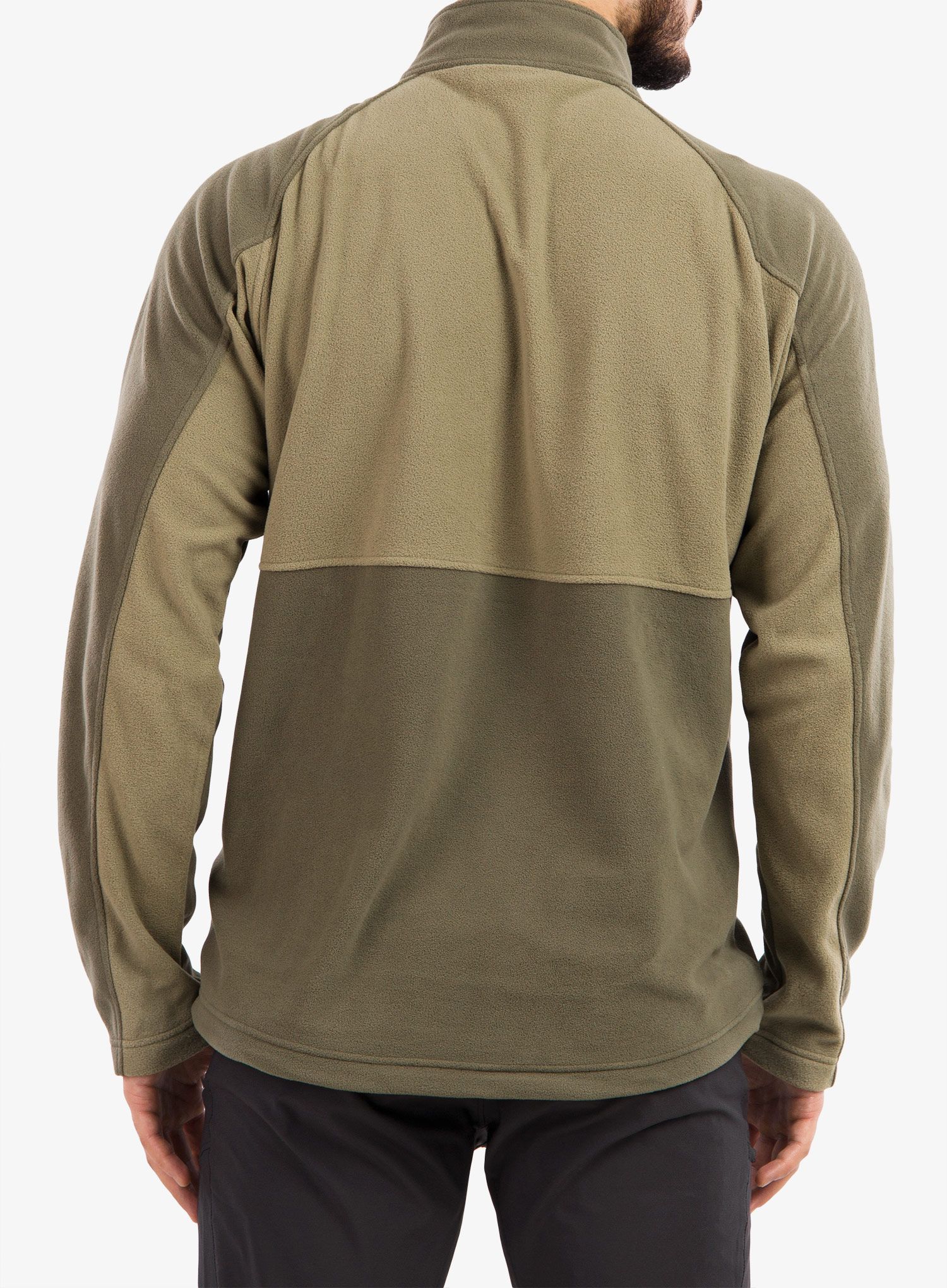 Кофта флісова Fjallraven Vardag Lite Fleece - laurel green/light olive