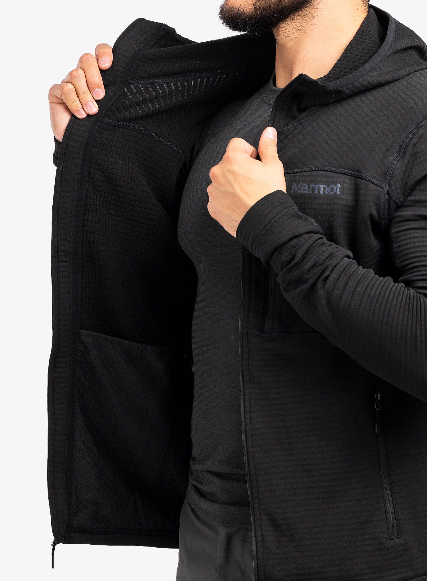 Кофта флісова Marmot Preon Hoody - black