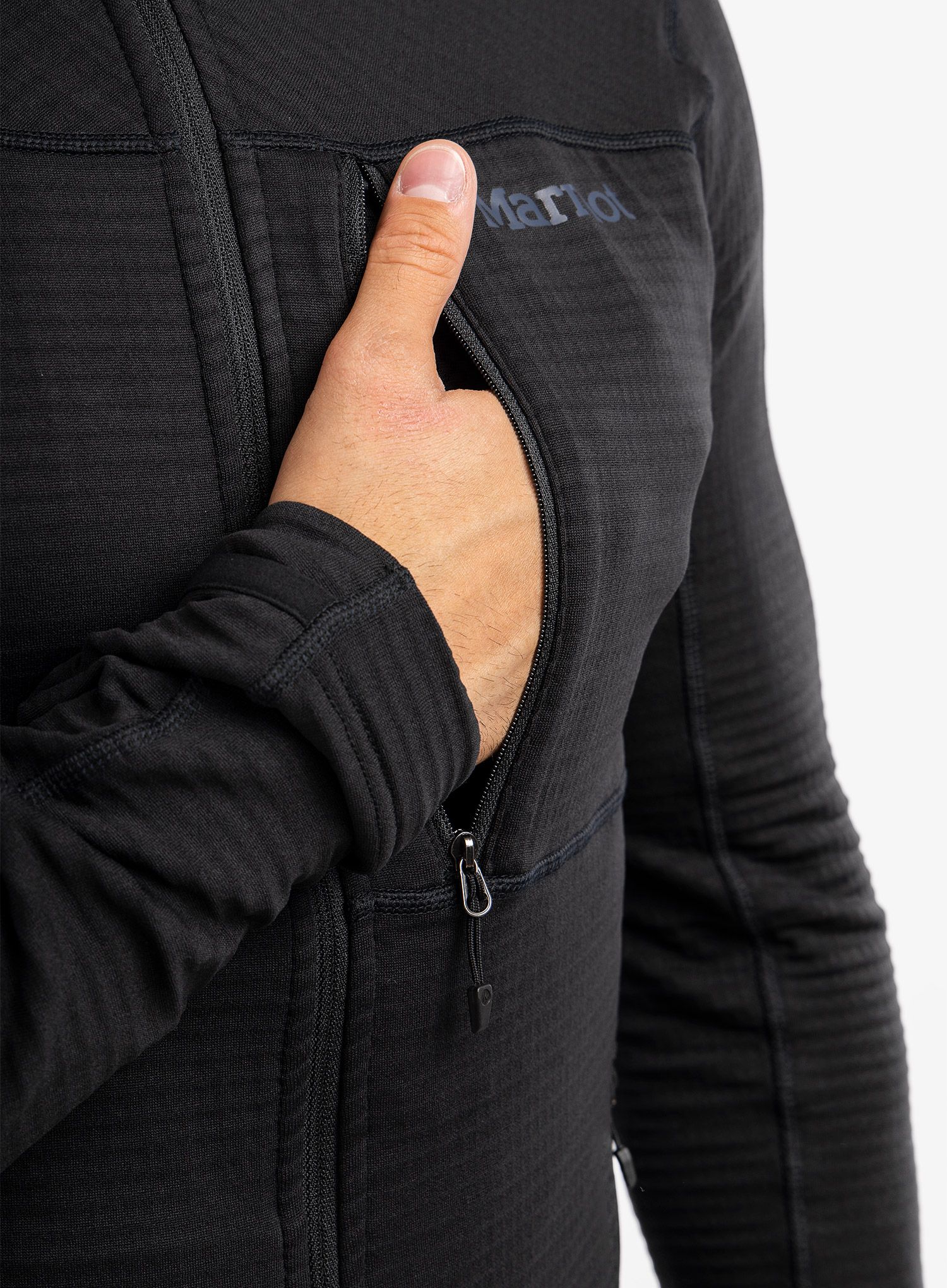 Кофта флісова Marmot Preon Hoody - black