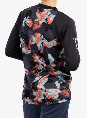 Жіноча велокофта ION Scrub LS - black