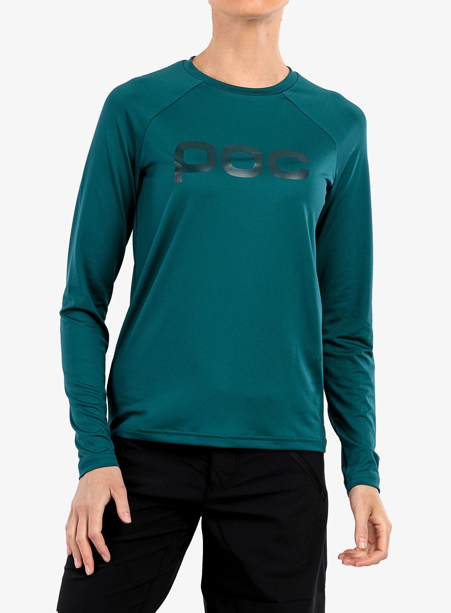 Жіноча велокофта POC Reform Enduro Jersey - dioptase blue