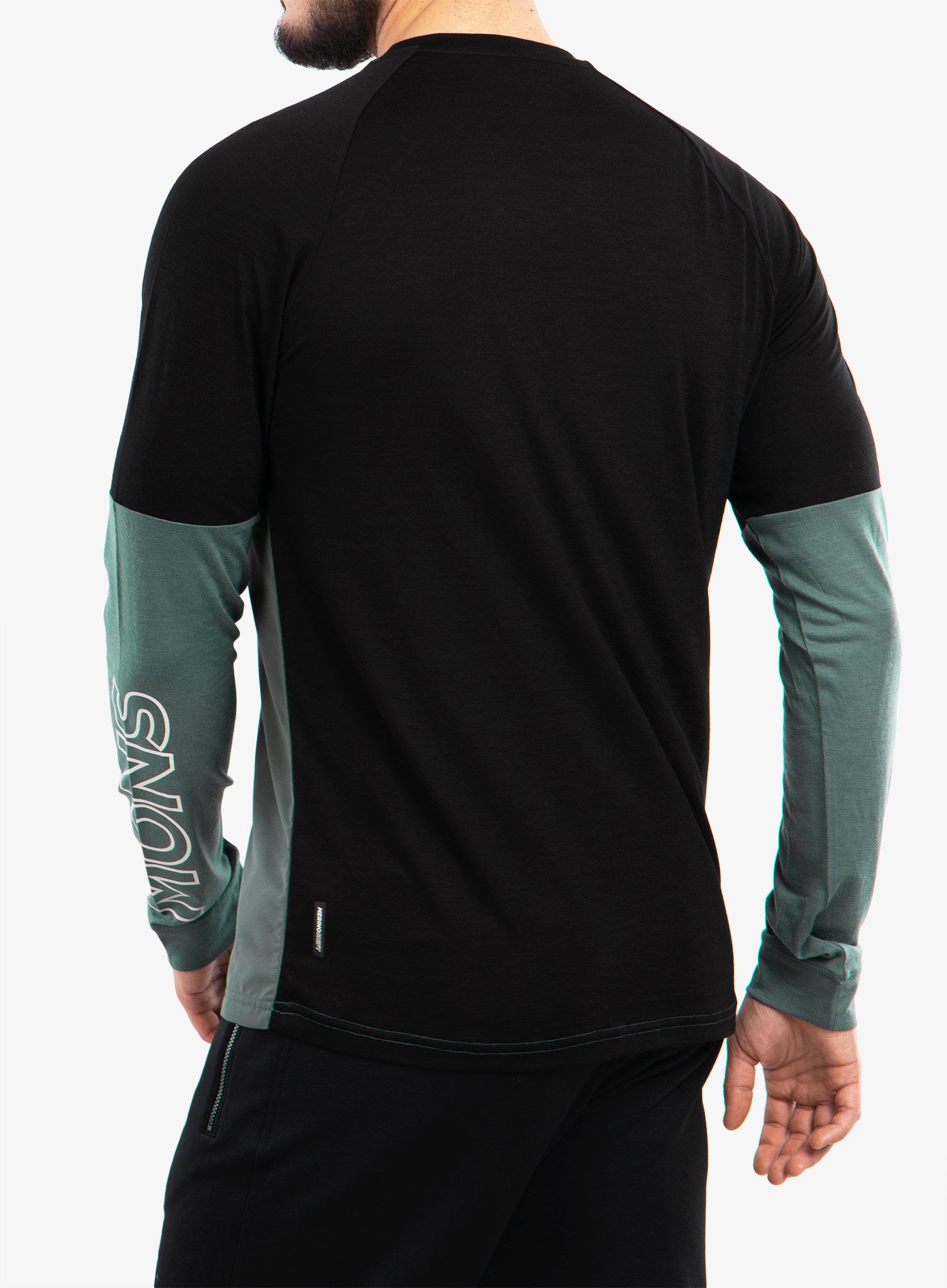 Велокофта Mons Royale Tarn Merino Shift Wind Jersey - burnt sage/black