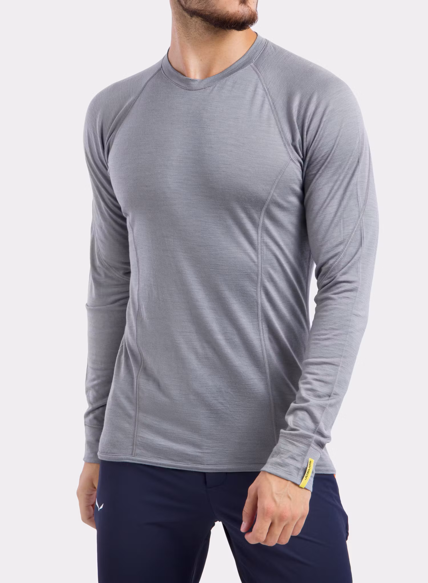 Кофта Sensor Merino Active Tee L/S - grey