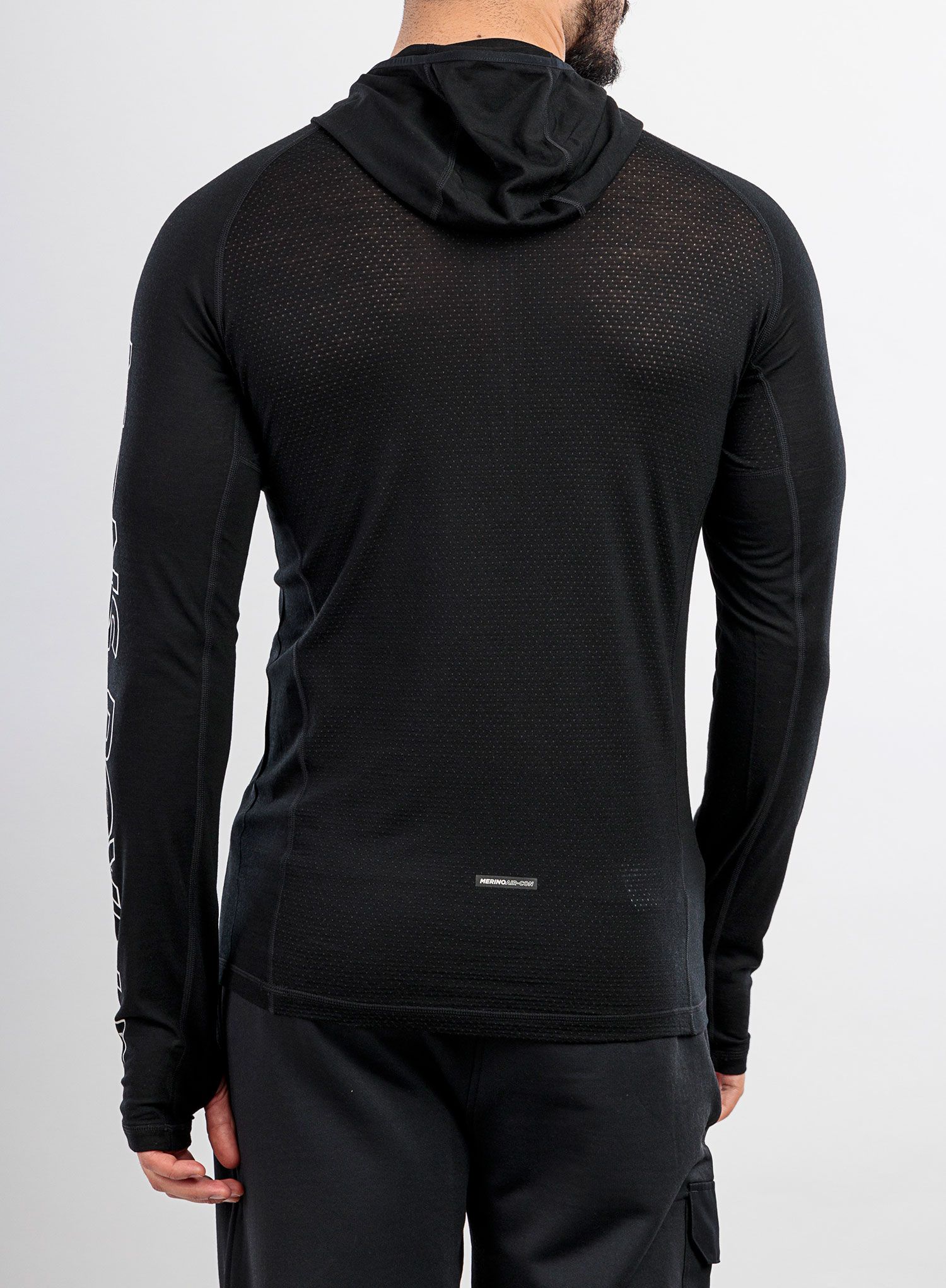 Термокофта Mons Royale Temple Tech Hood - black