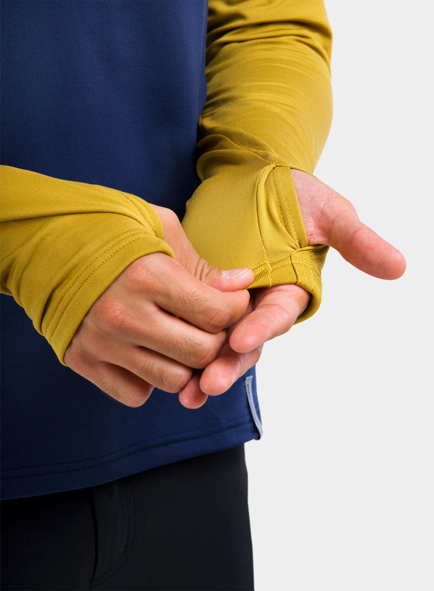 Кофта Sensor Thermo Sweatshirt - deep blue/mustard
