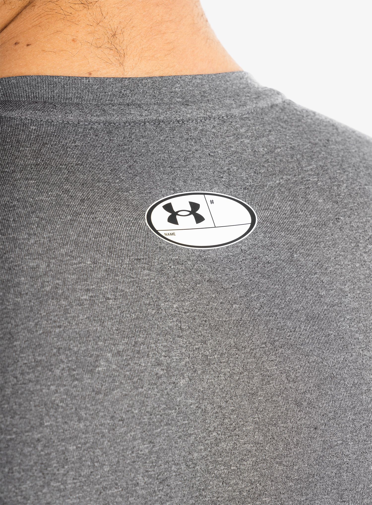 Кофта Under Armour HG Armour Comp LS - carbon heather/black