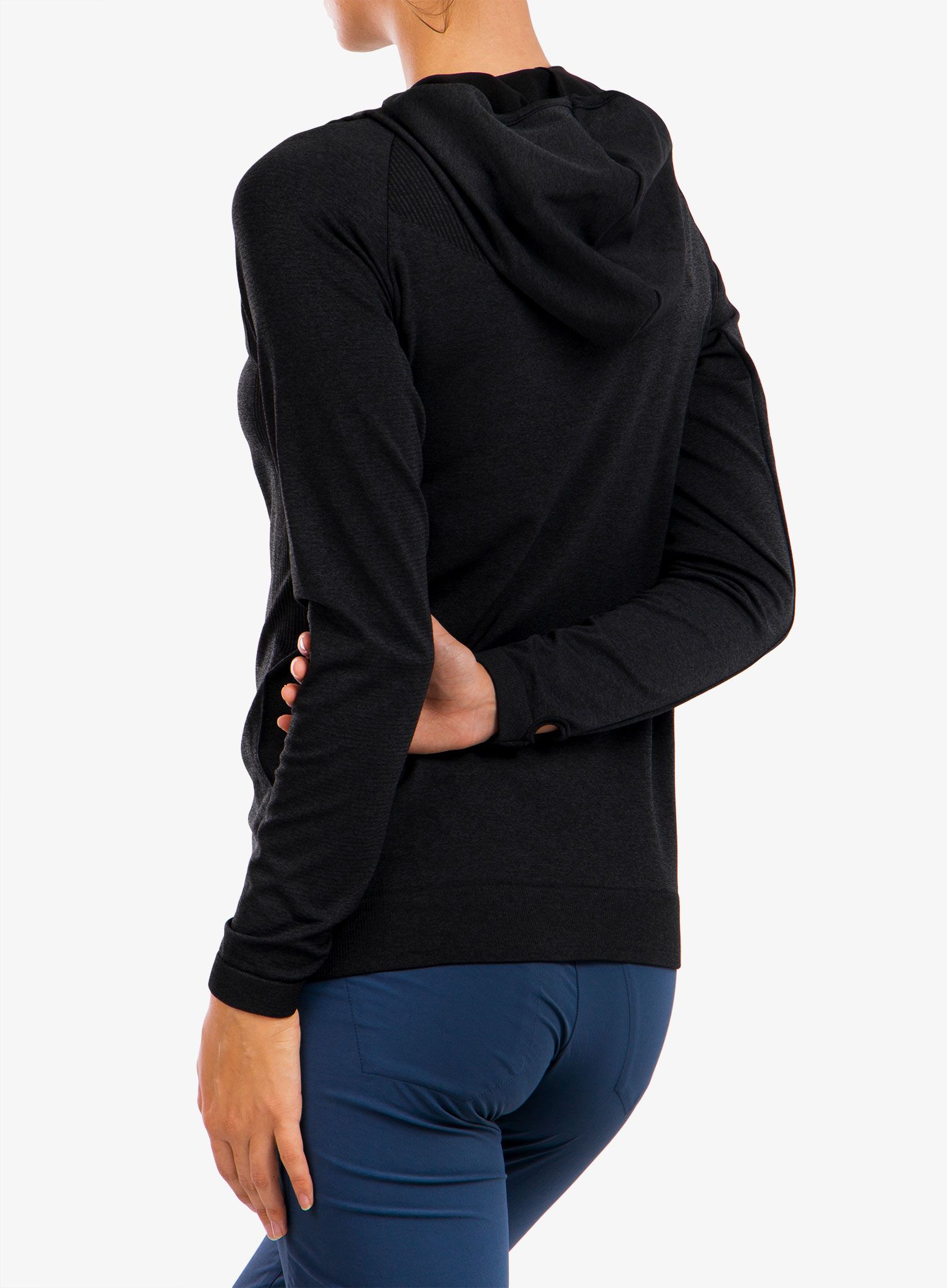 Кофта з каптуром жіноча Black Diamond Crux Hoody - carbon