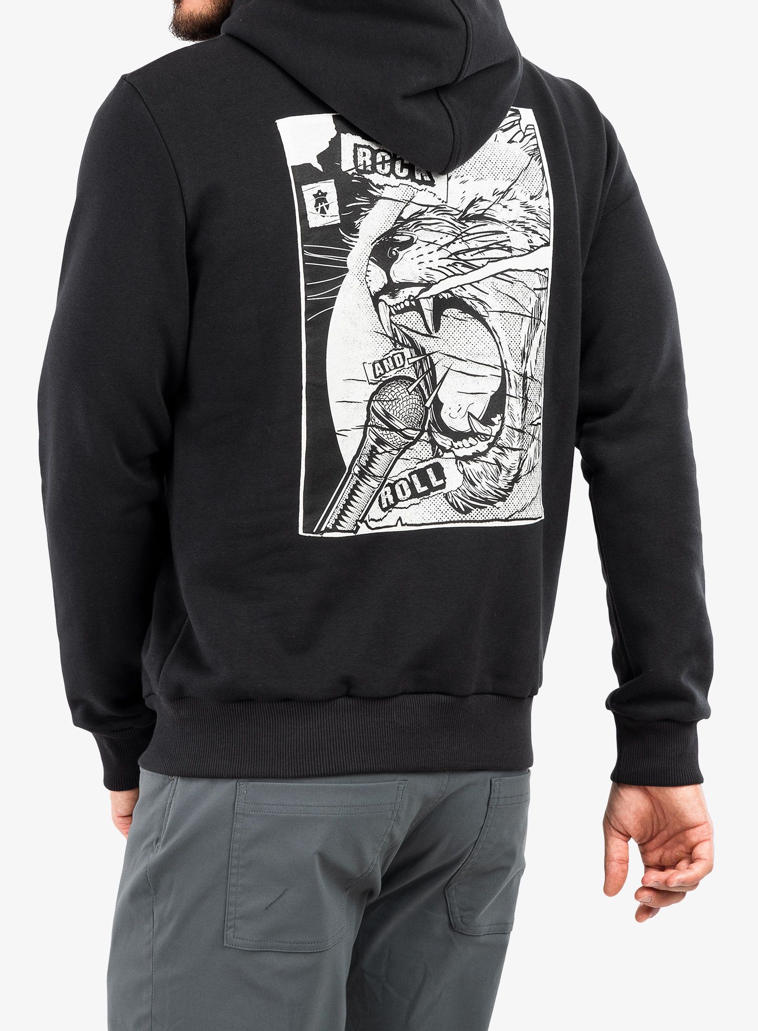 Кофта з каптуром Majesty Vandal Classic Hoodie - black