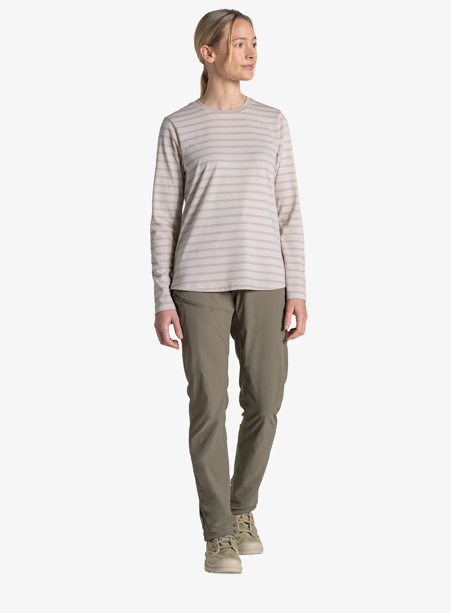 Лонгслів жіночий Craghoppers NosiLife Akona LS Top - oyster stripe