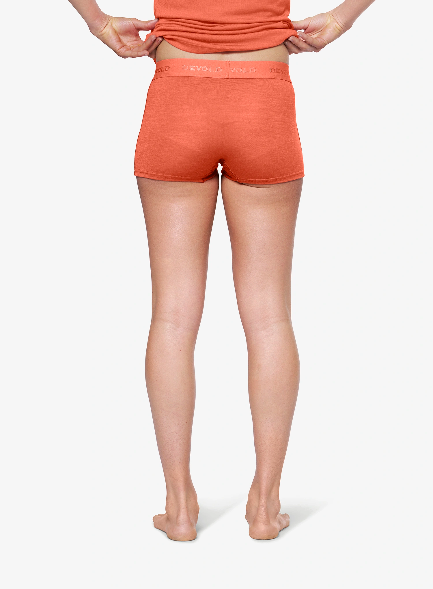 Боксери жіночі Devold Breeze Merino 150 Hipster - coral