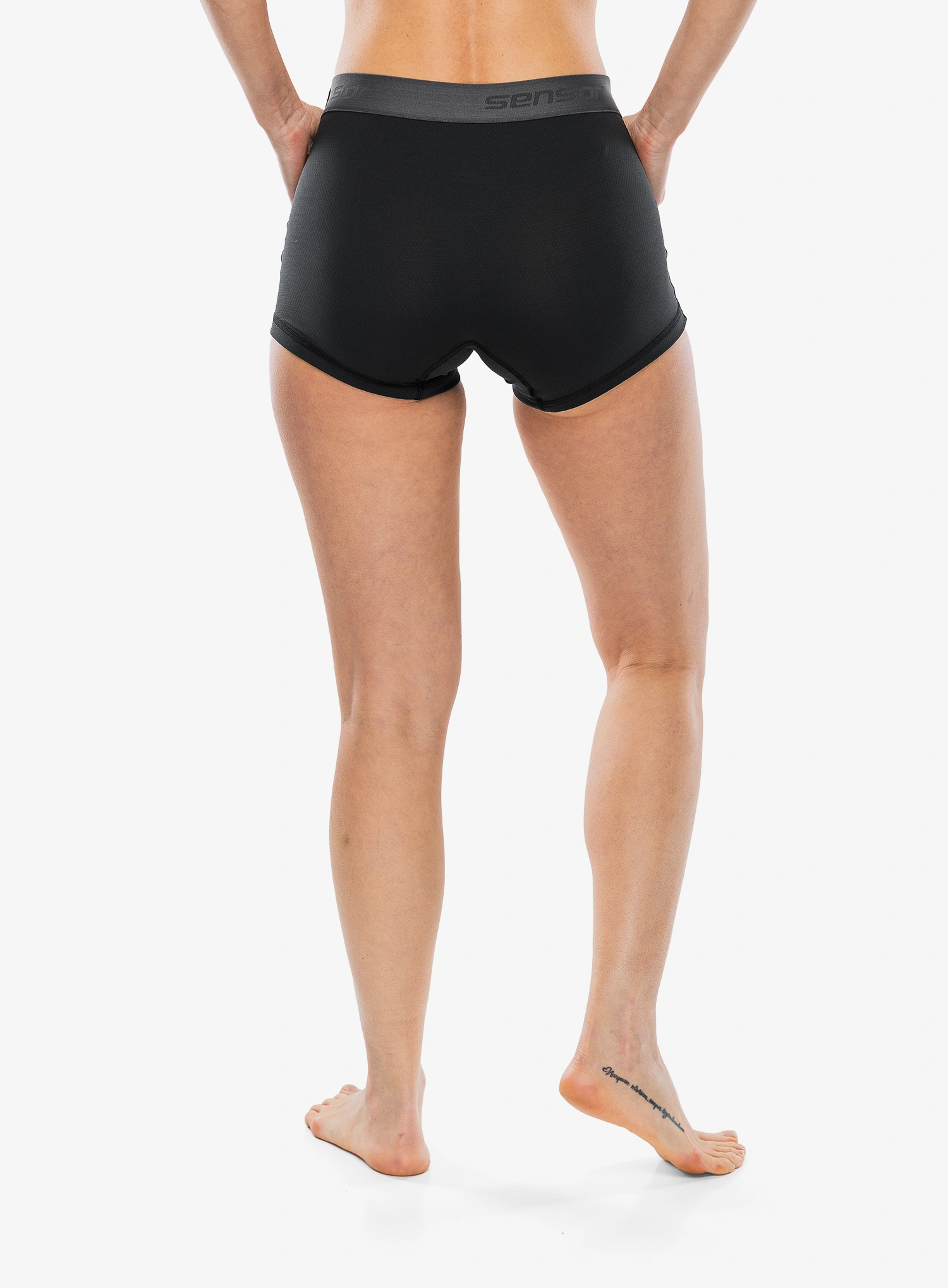 Боксери жіночі Sensor Coolmax Tech Panties - black/black