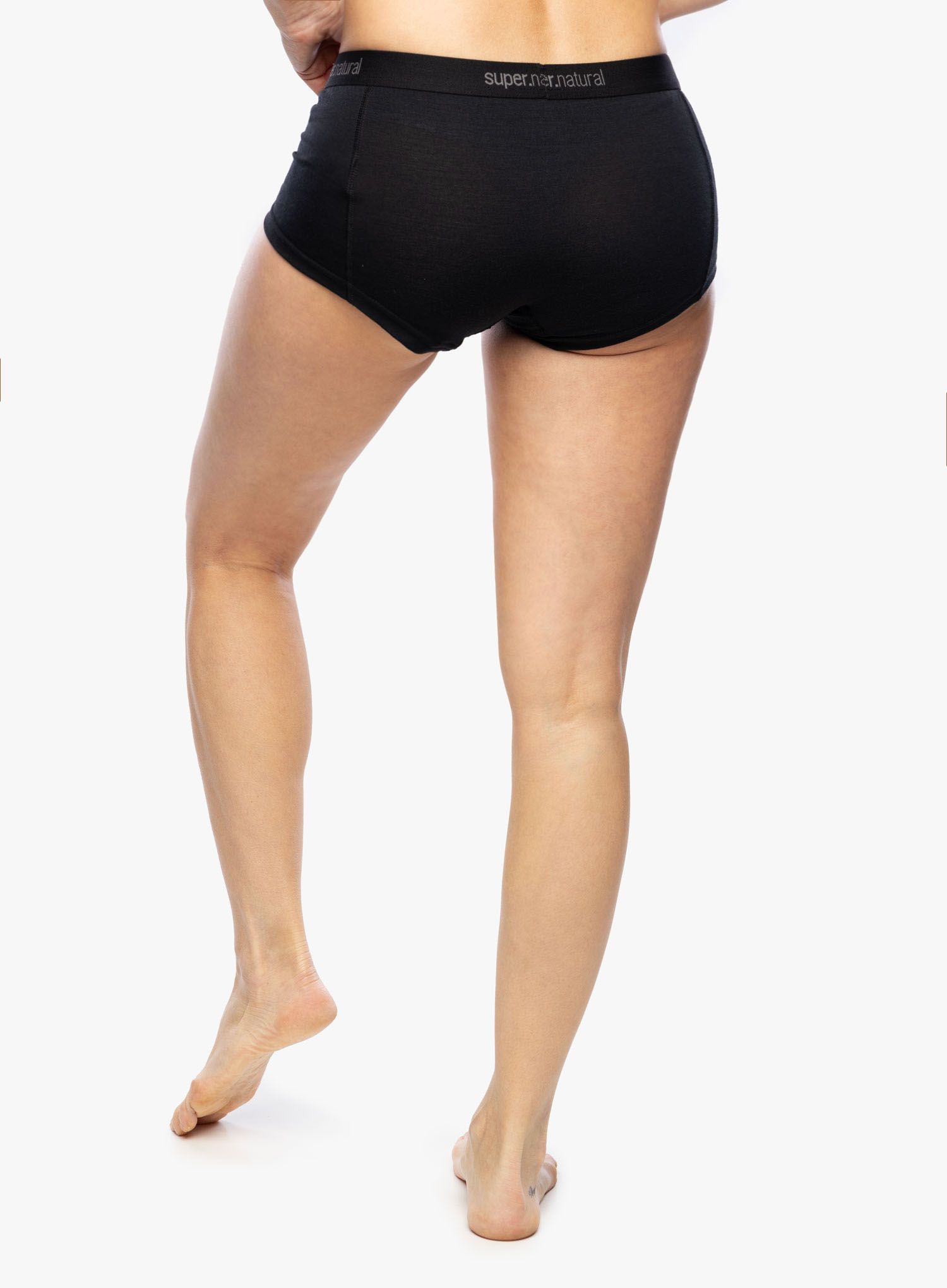 Боксери жіночі Super.natural Tundra175 Boyfriend Hipster - jet black
