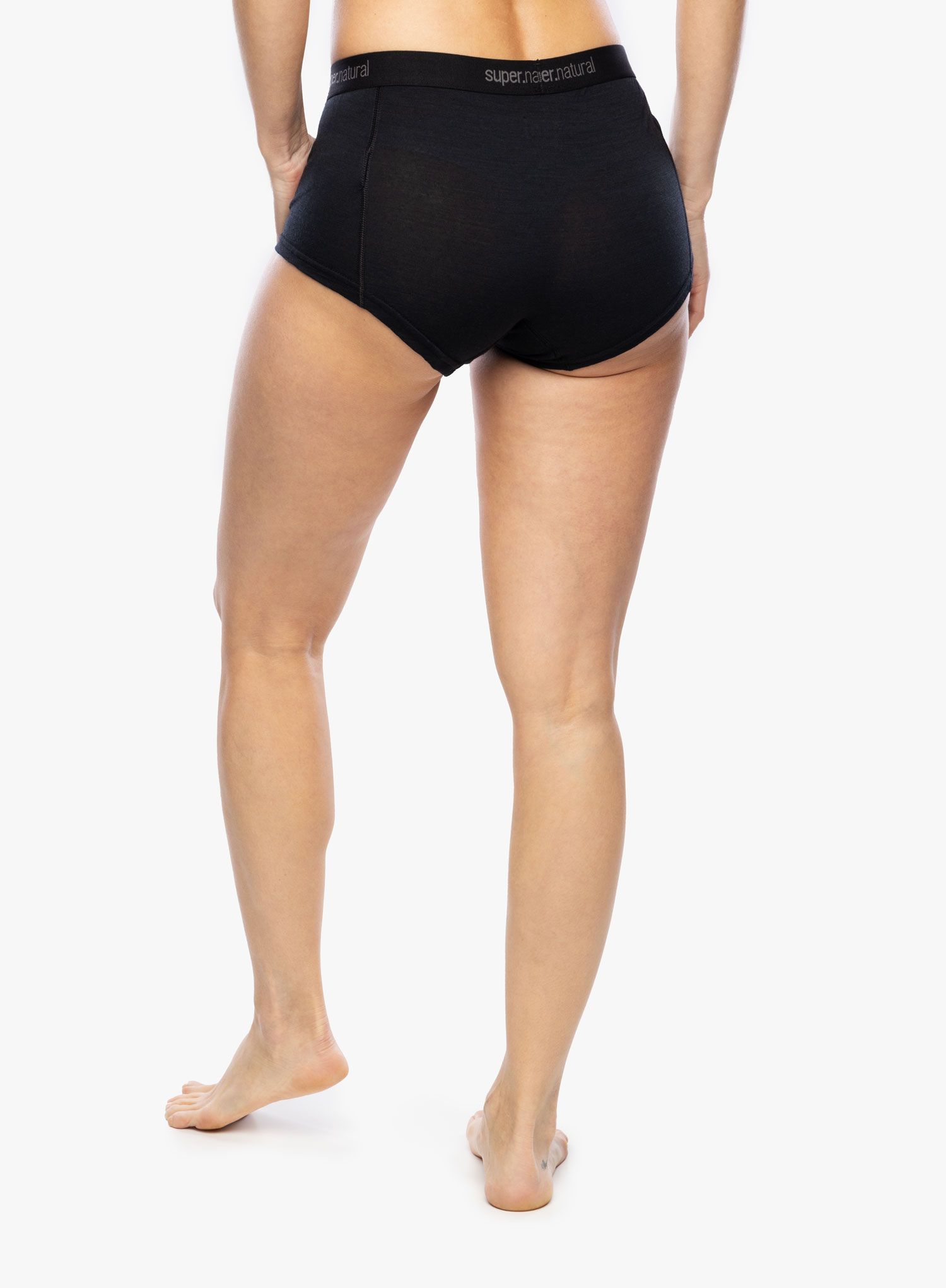 Боксери жіночі Super.natural Tundra175 Hipster 2Pack - jet black/jet black