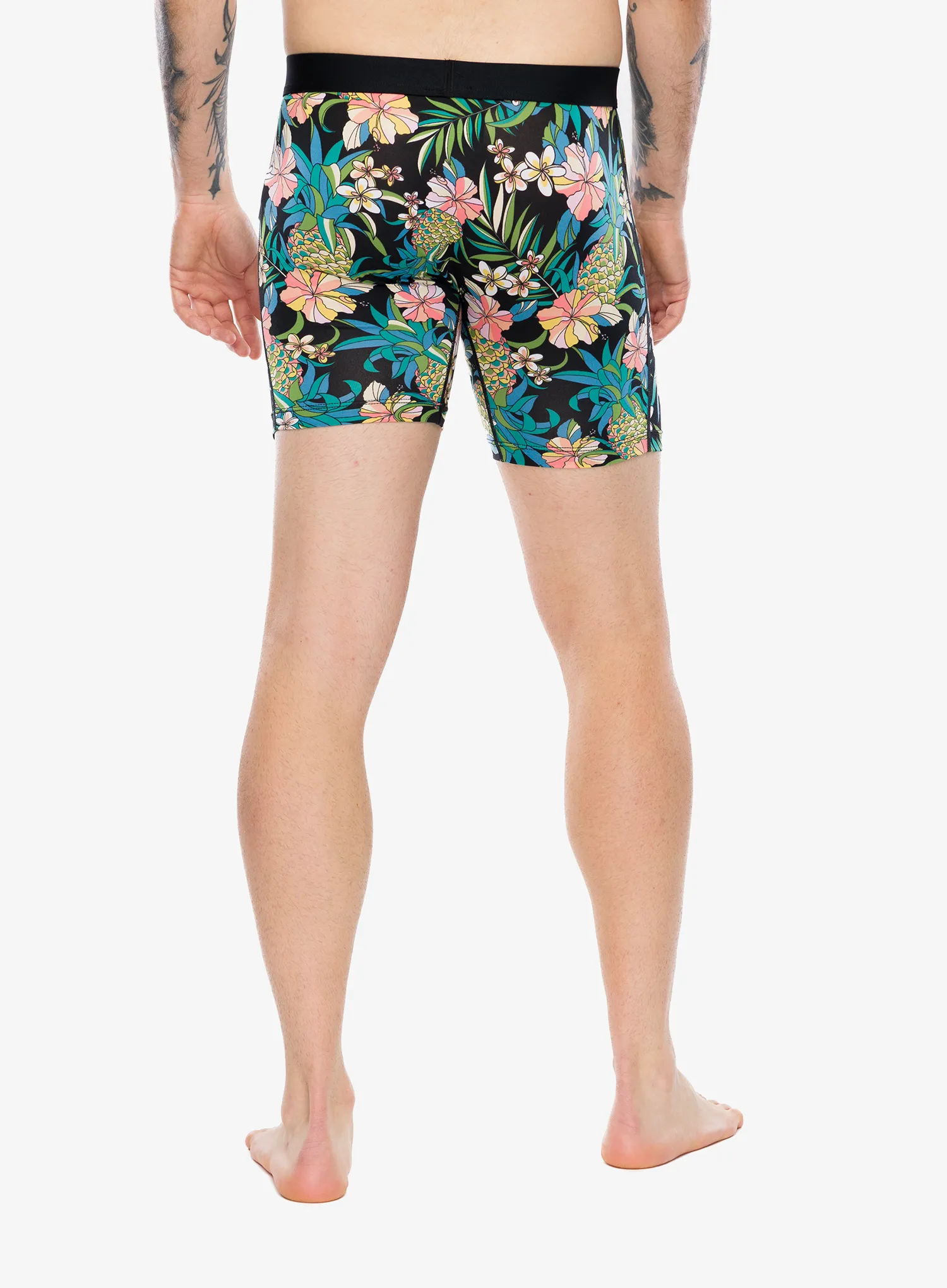 Боксери  Saxx Daytripper Comfort Stretch Boxer Brf Fly - pineapple field/black
