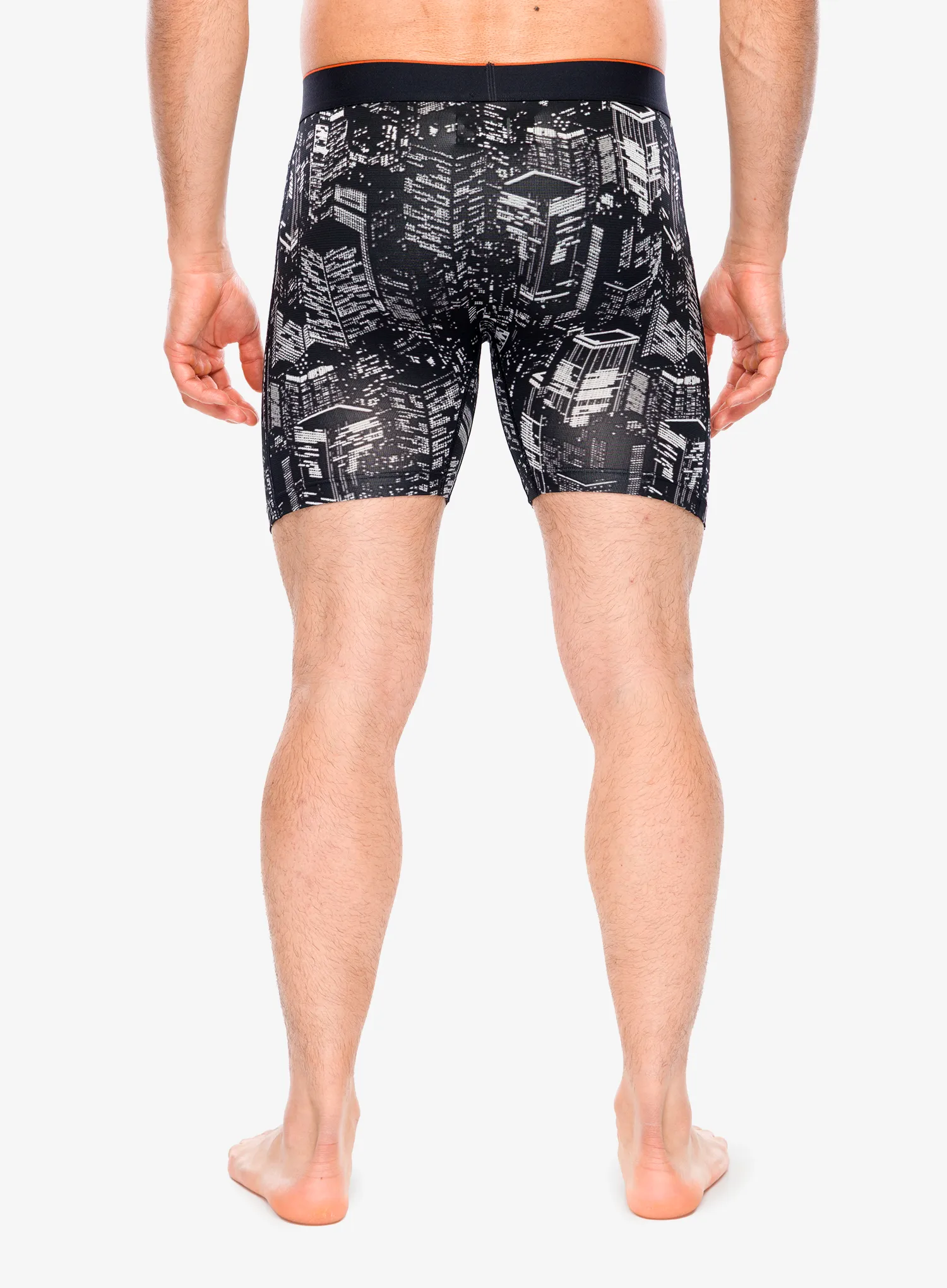 Боксери  Saxx Multi-Sport Mesh Boxer Brief Fly - night city/black