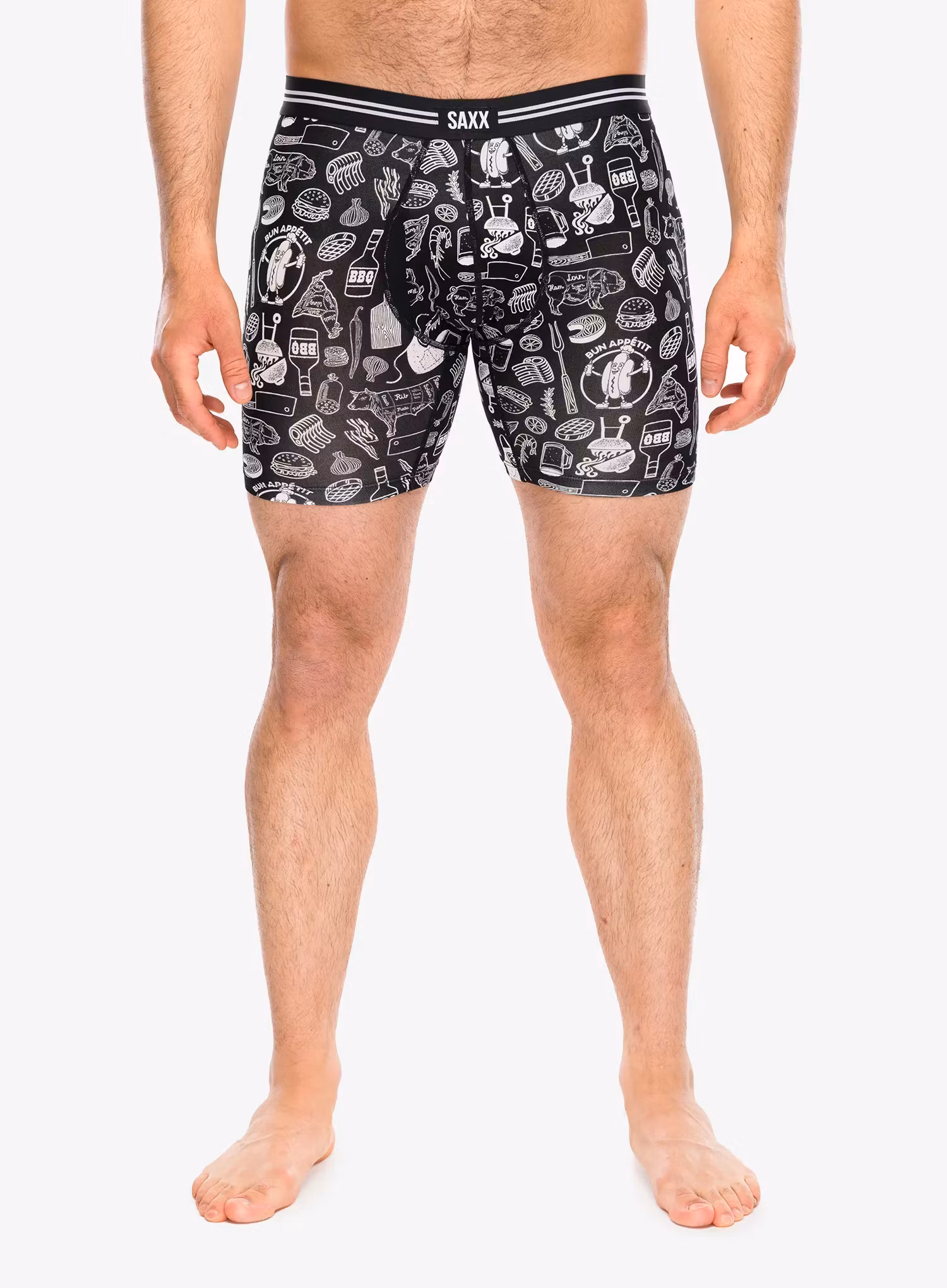 SaxxVibeXtraSoftComfortBoxerBriefFlybunappetitblack688296557745a.webp