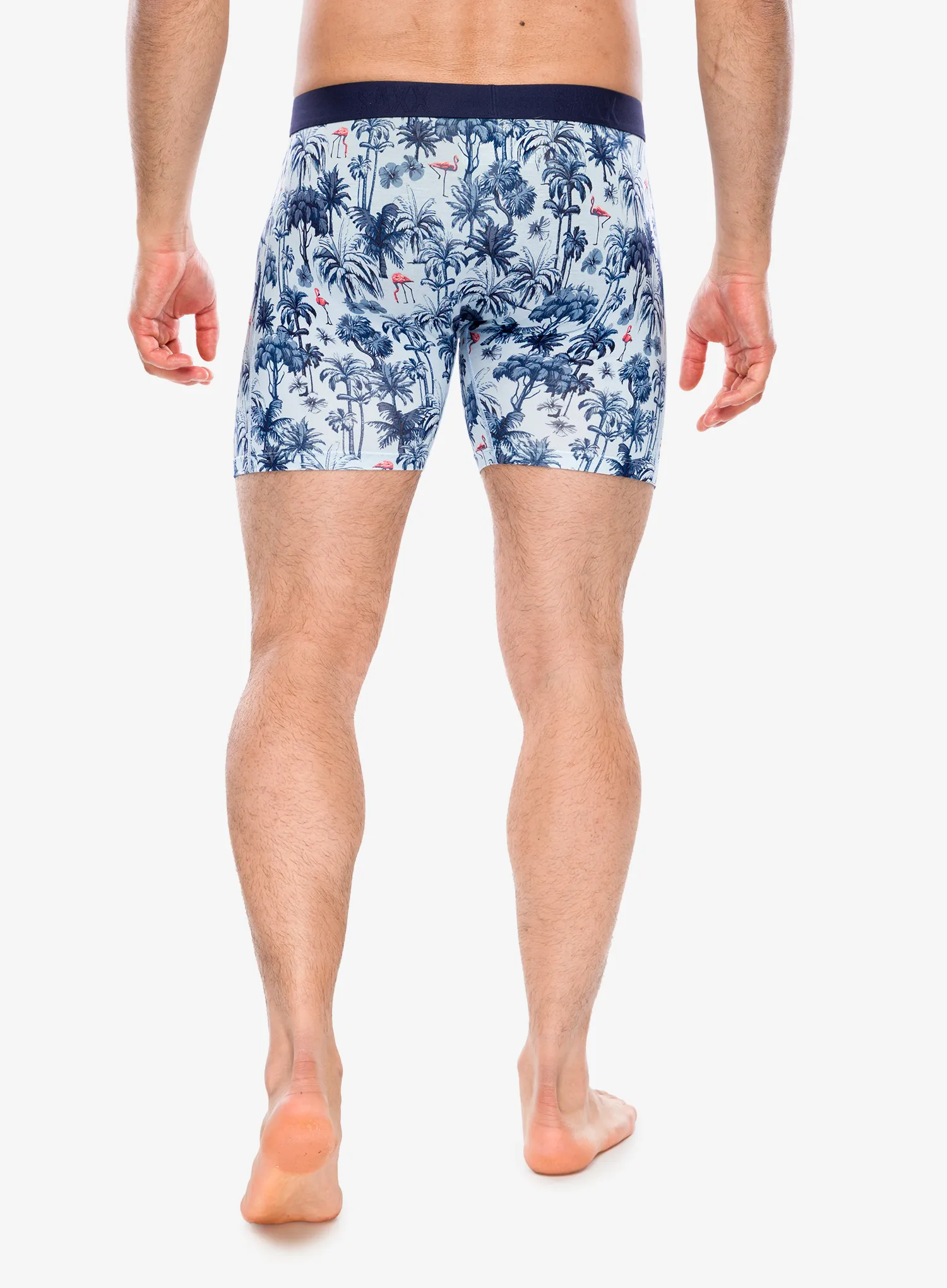 Боксери  Saxx Vibe Xtra Soft Comfort Boxer Brief Fly - palm mix/atmosphere