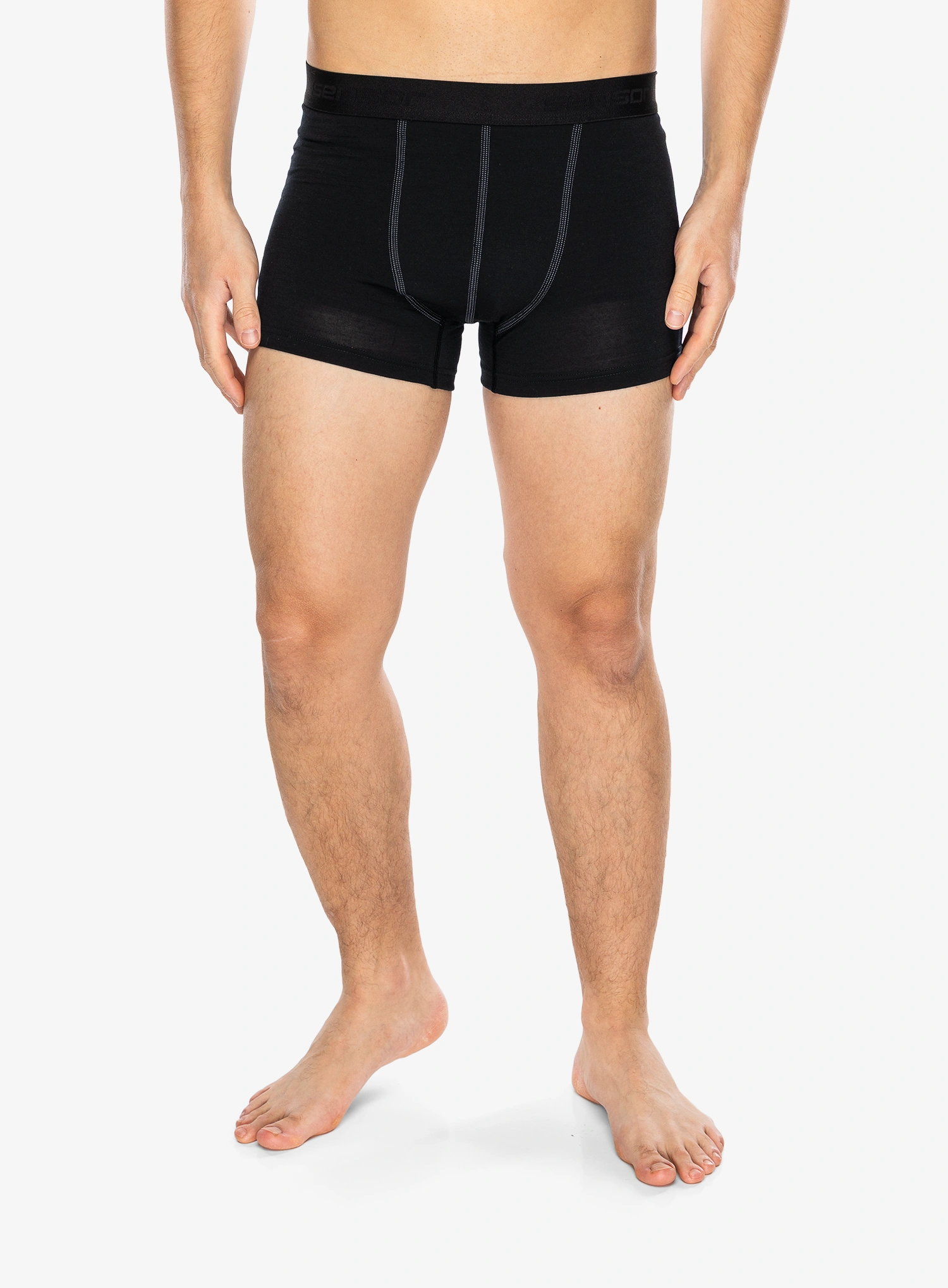 Боксери  Sensor Merino Active Boxers - black/black