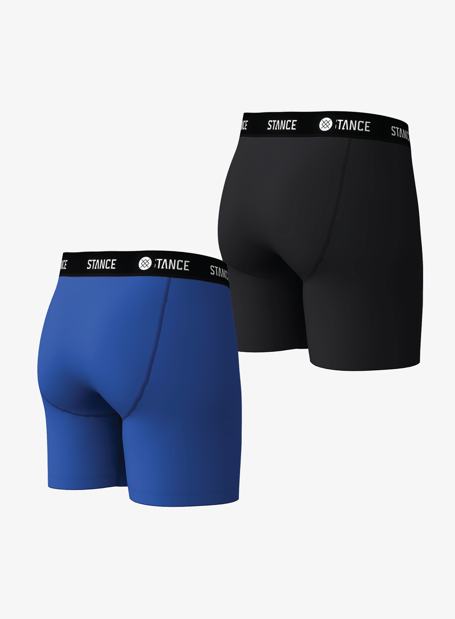 Боксери  Stance Solid Boxer Brief 2 Pack - cobalt blue