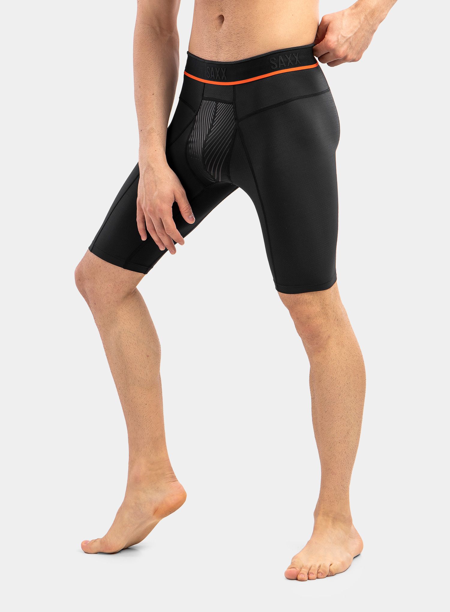 Боксери  SAXX Hyperdrive Long Leg - blackout