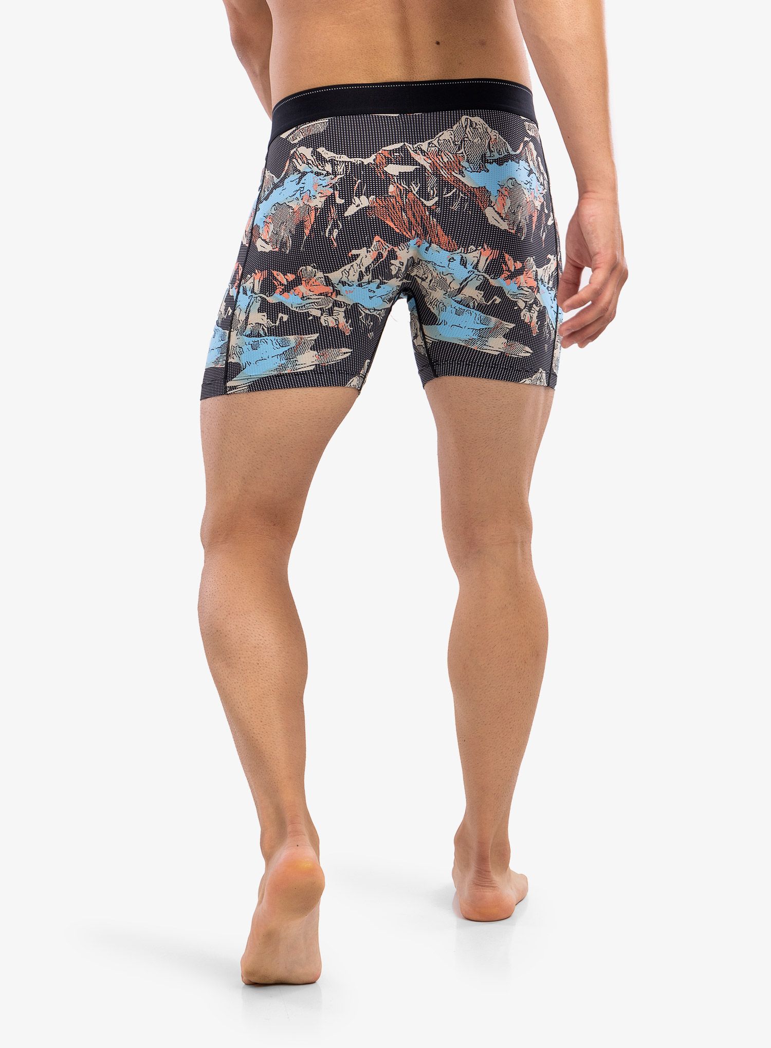 Боксери  Saxx Quest Boxer Brief Fly - black mountainspace
