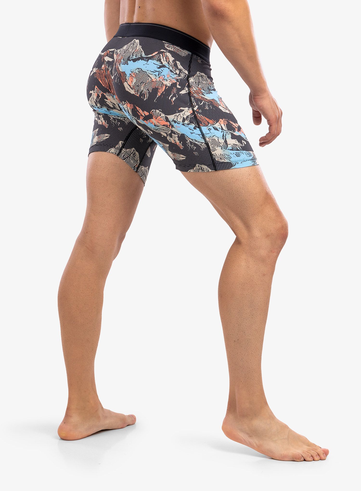 Боксери  Saxx Quest Boxer Brief Fly - black mountainspace