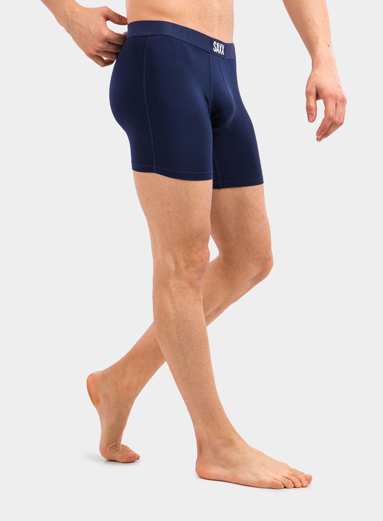 Боксери  SAXX Vibe Boxer Brief - blue trail markers