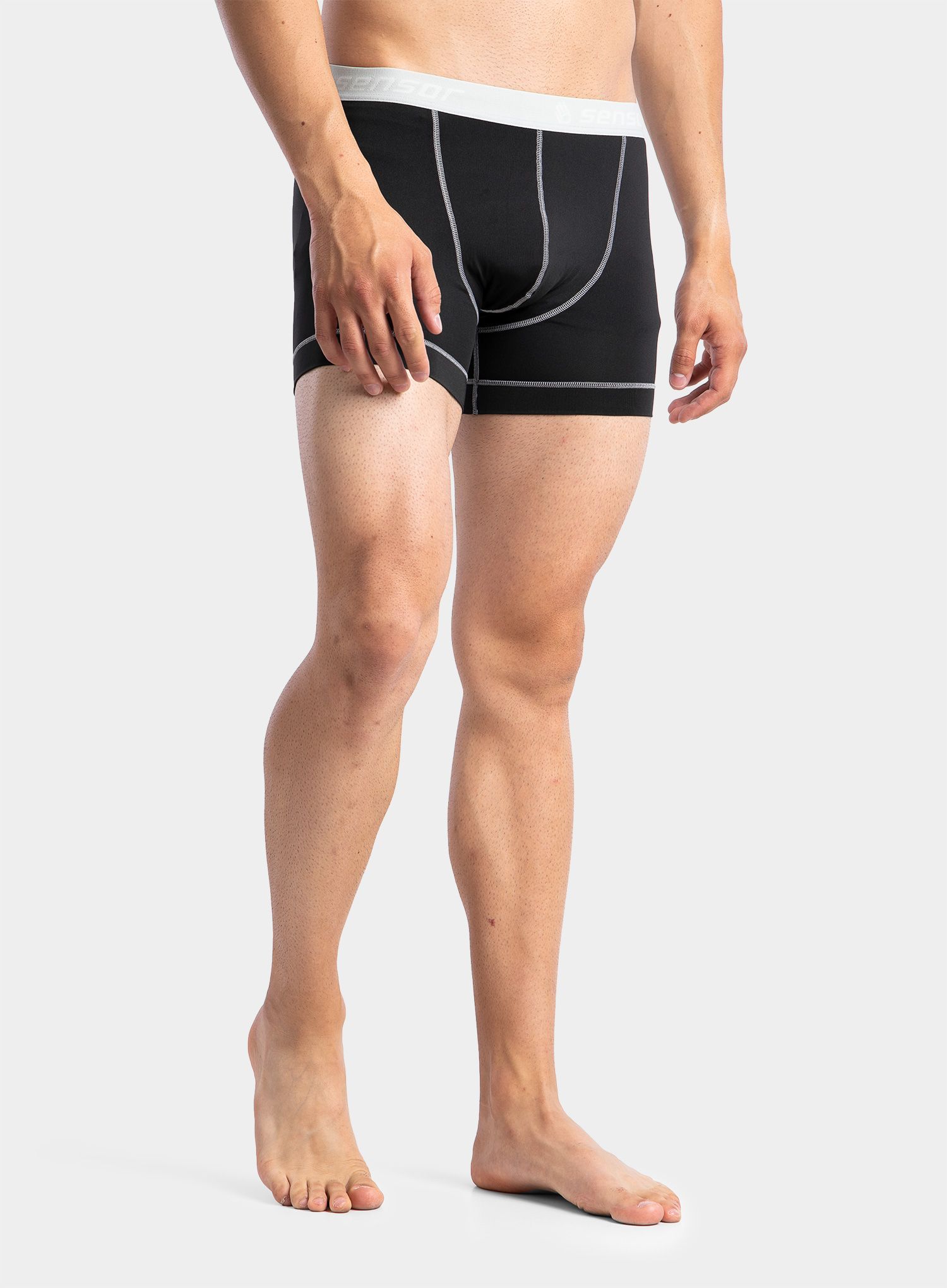 Боксери  Sensor Coolmax Fresh 3-Pack Boxers - black/saphire/blue