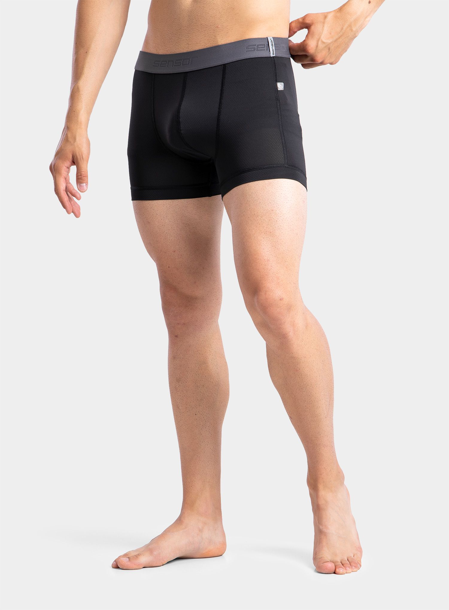 Боксери  Sensor Coolmax Tech Boxers 3-Pack - black/white/saphire