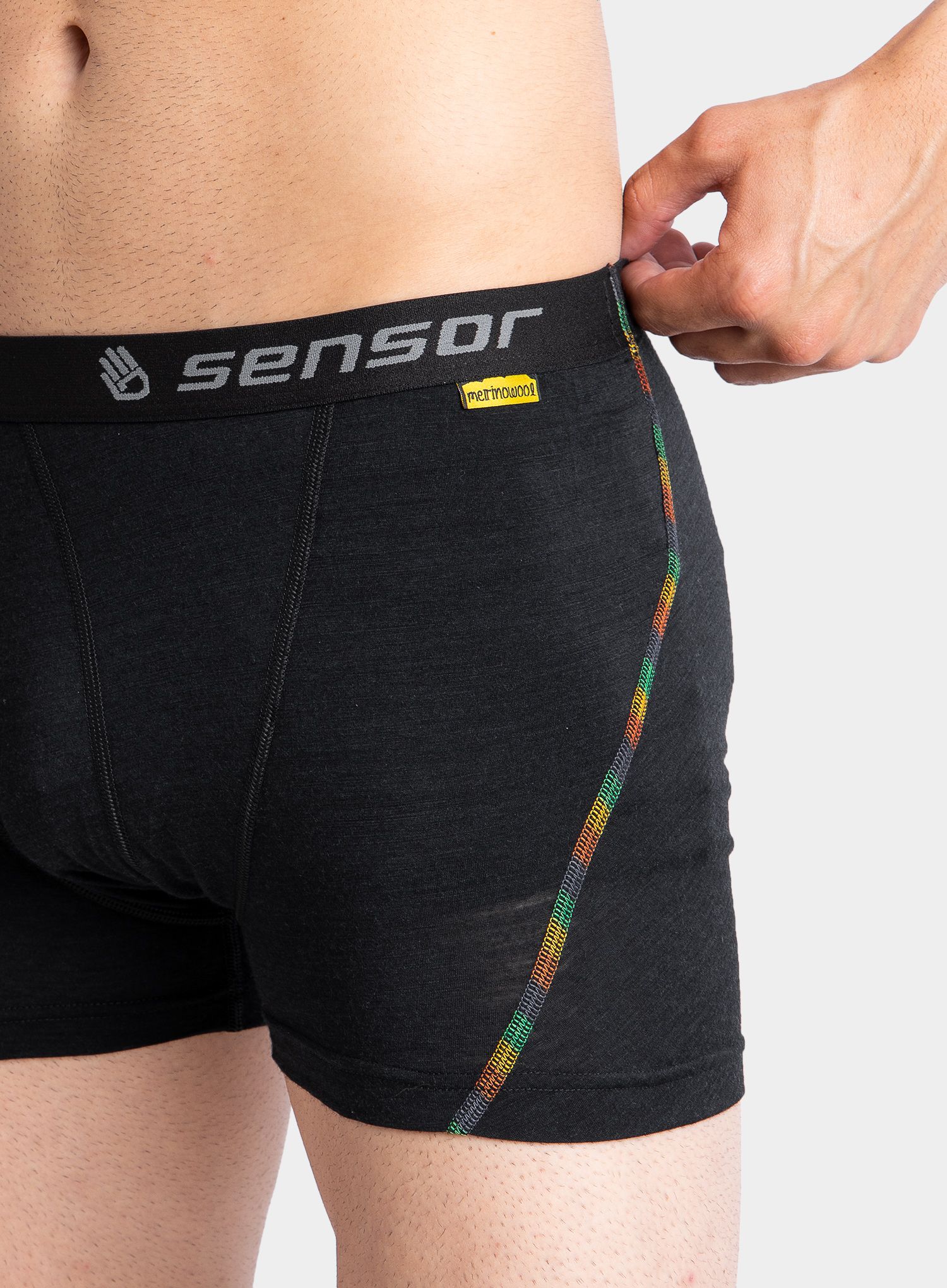 Боксери  Sensor Merino Air Boxers - black