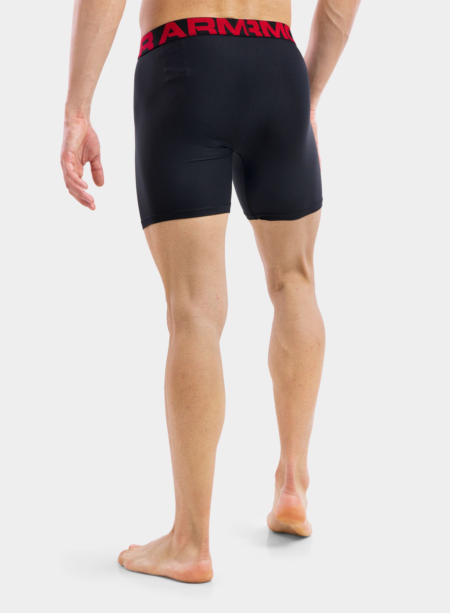 Боксери  Under Armour Tech 6in 2 Pack - red/black